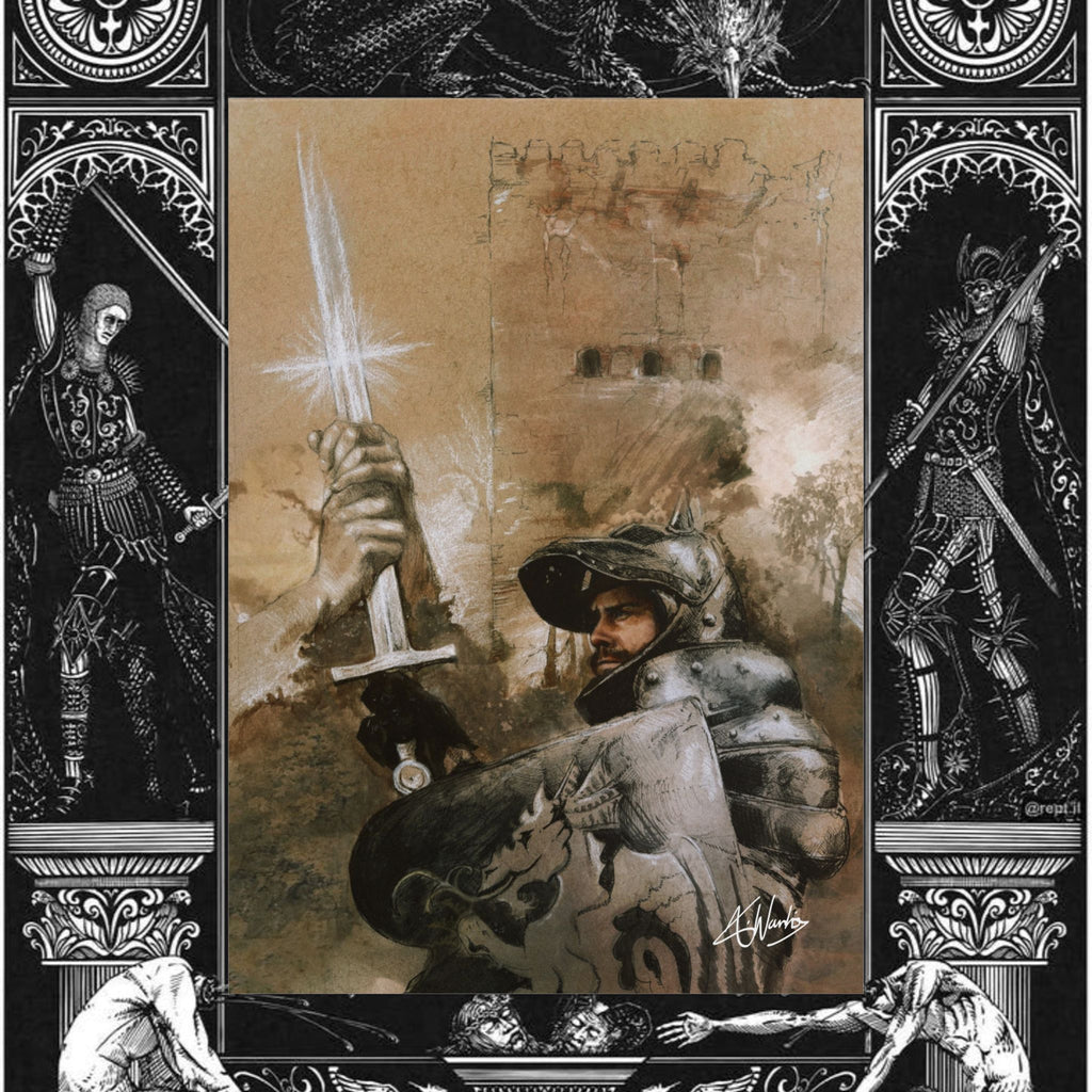 The King's Destiny Medieval Fantasy Print