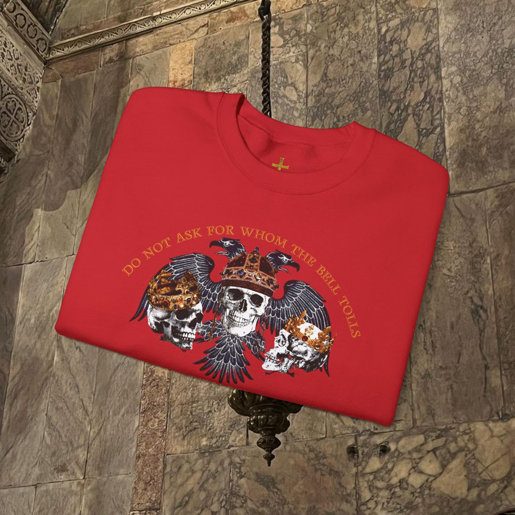 The Kings Fate Byzantine Inspired Graphic Crewneck Sweatshirt