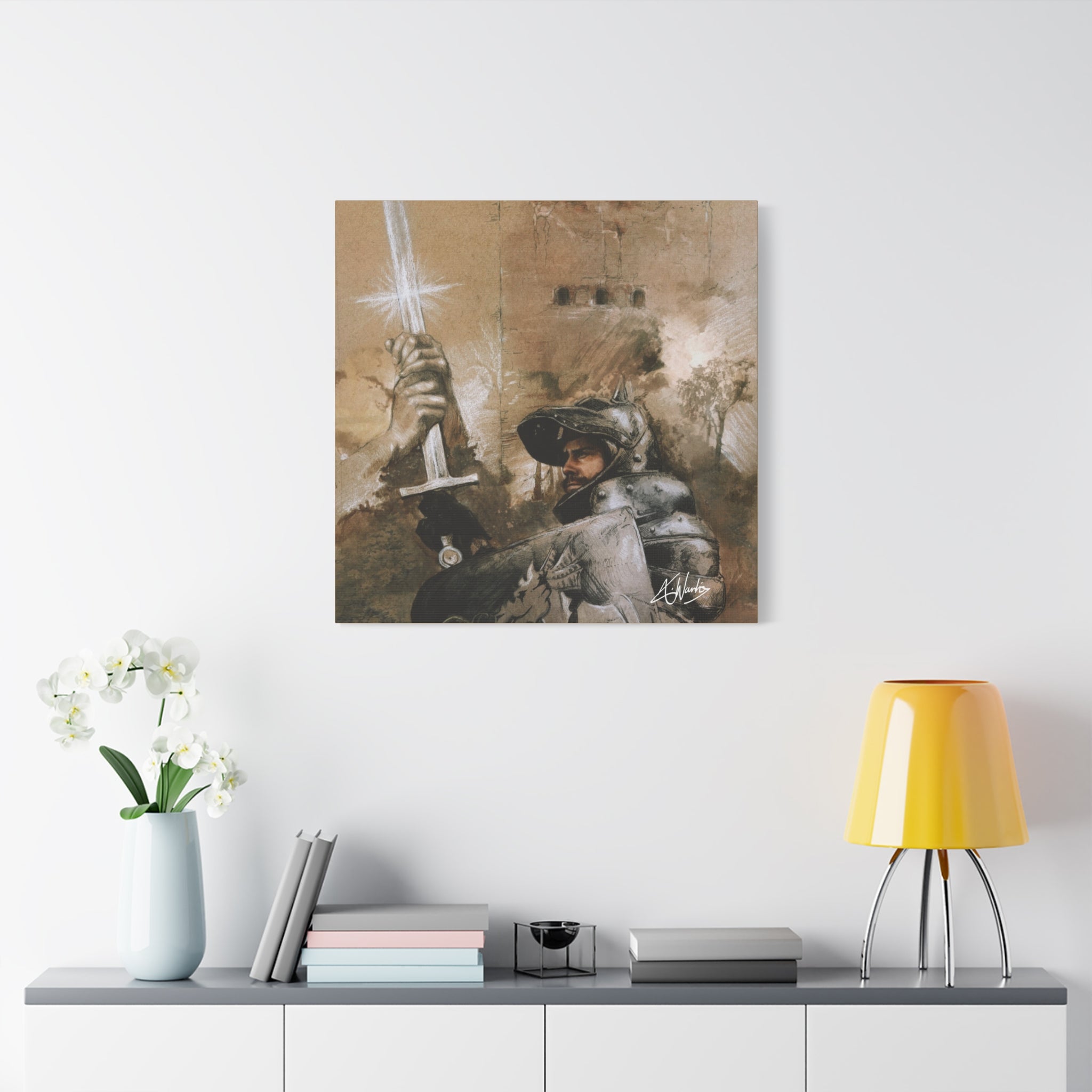 The King's Destiny Medieval Fantasy Canvas