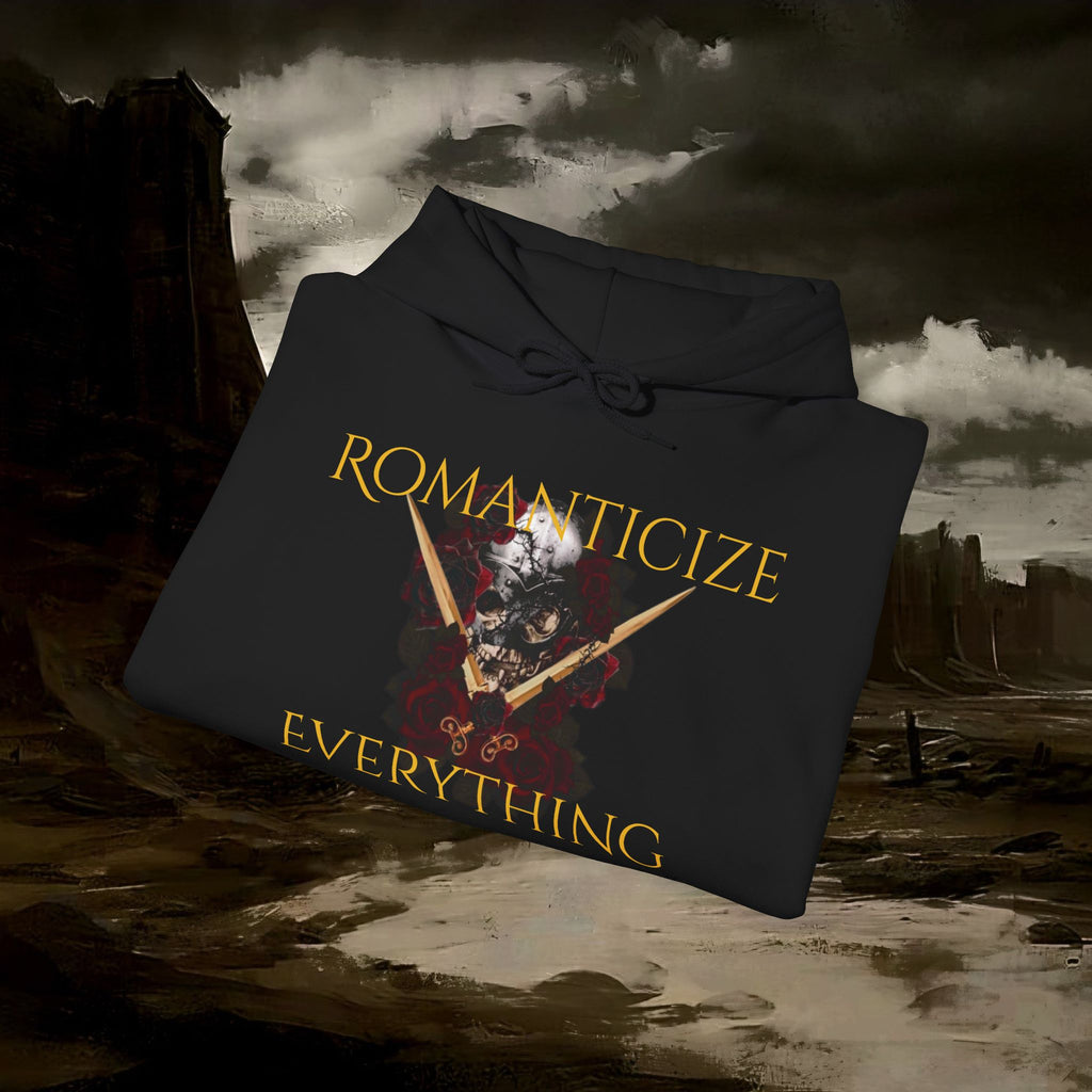 The Barbarian's Fate Medieval Fantasy Inspired Gothic Graphic Hoodie