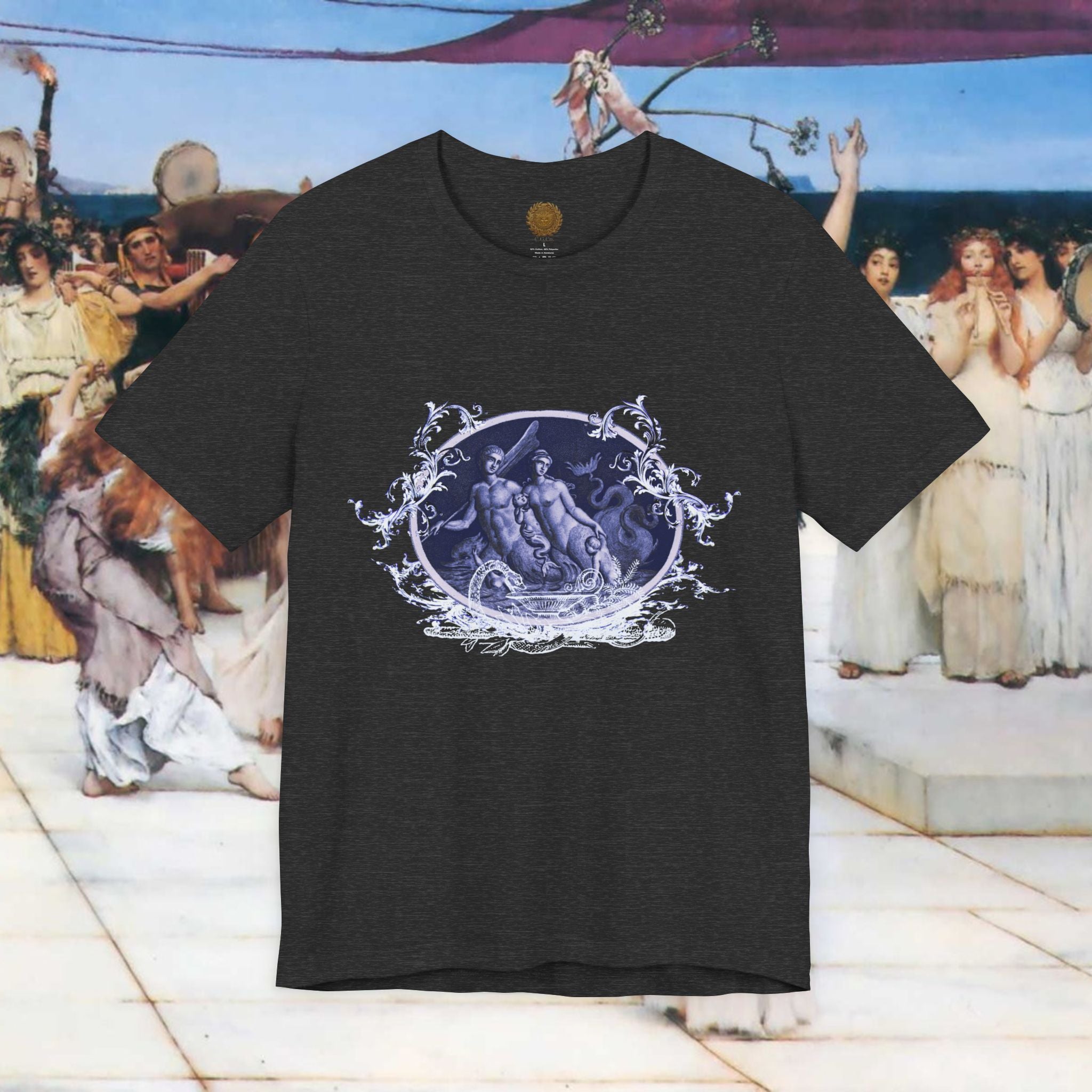 Dagon Graphic T-Shirt – Ancient Fish God of Mesopotamian Mythology | Classical History Gift