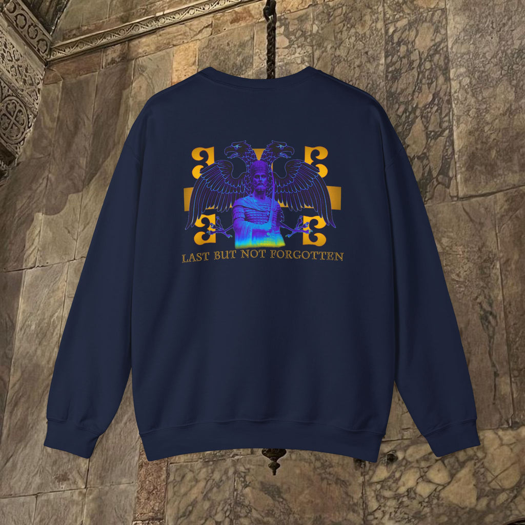 The Last Great Emperor Byzantine Inspired Crewneck Sweatshirt Back Version