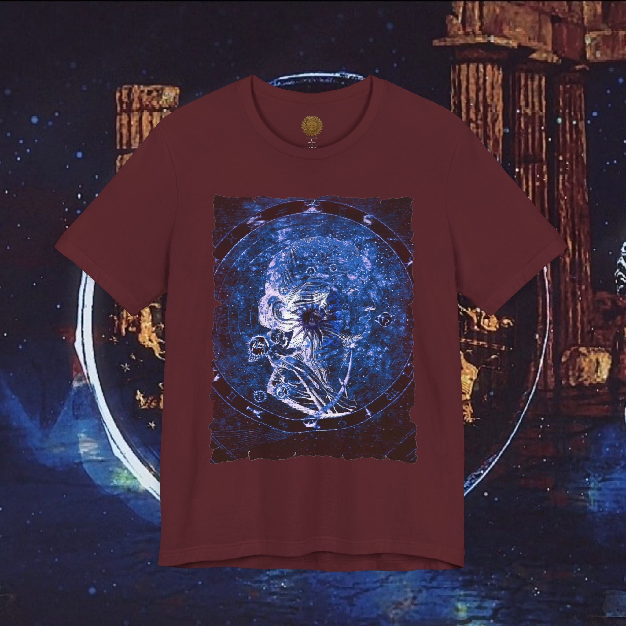 Hera's Star Sign Classical Astrology Tee Cosmic Renaissance