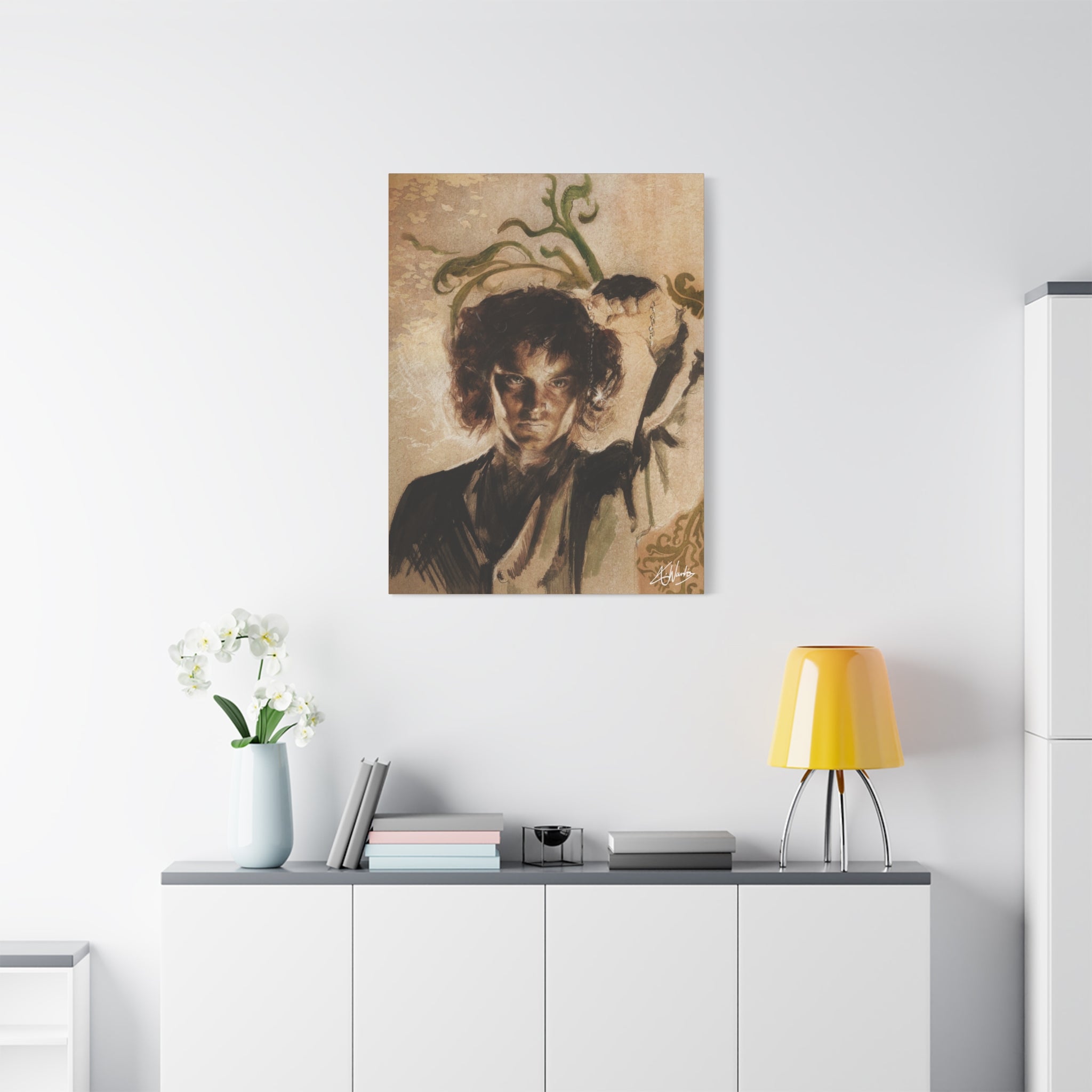 The Last Temptation Medieval Fantasy Canvas