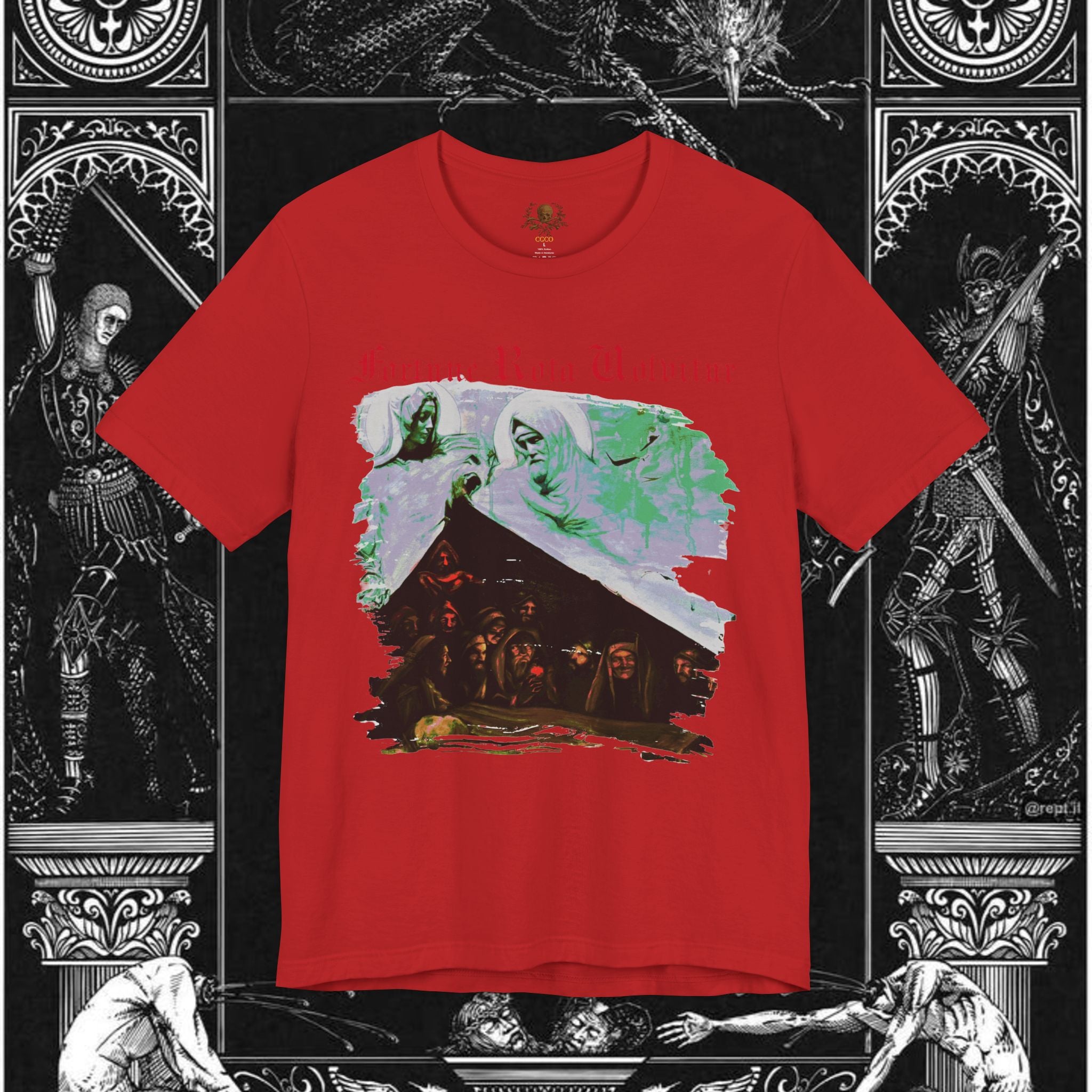Divine Justice Medieval Fantasy Graphic T-Shirt
