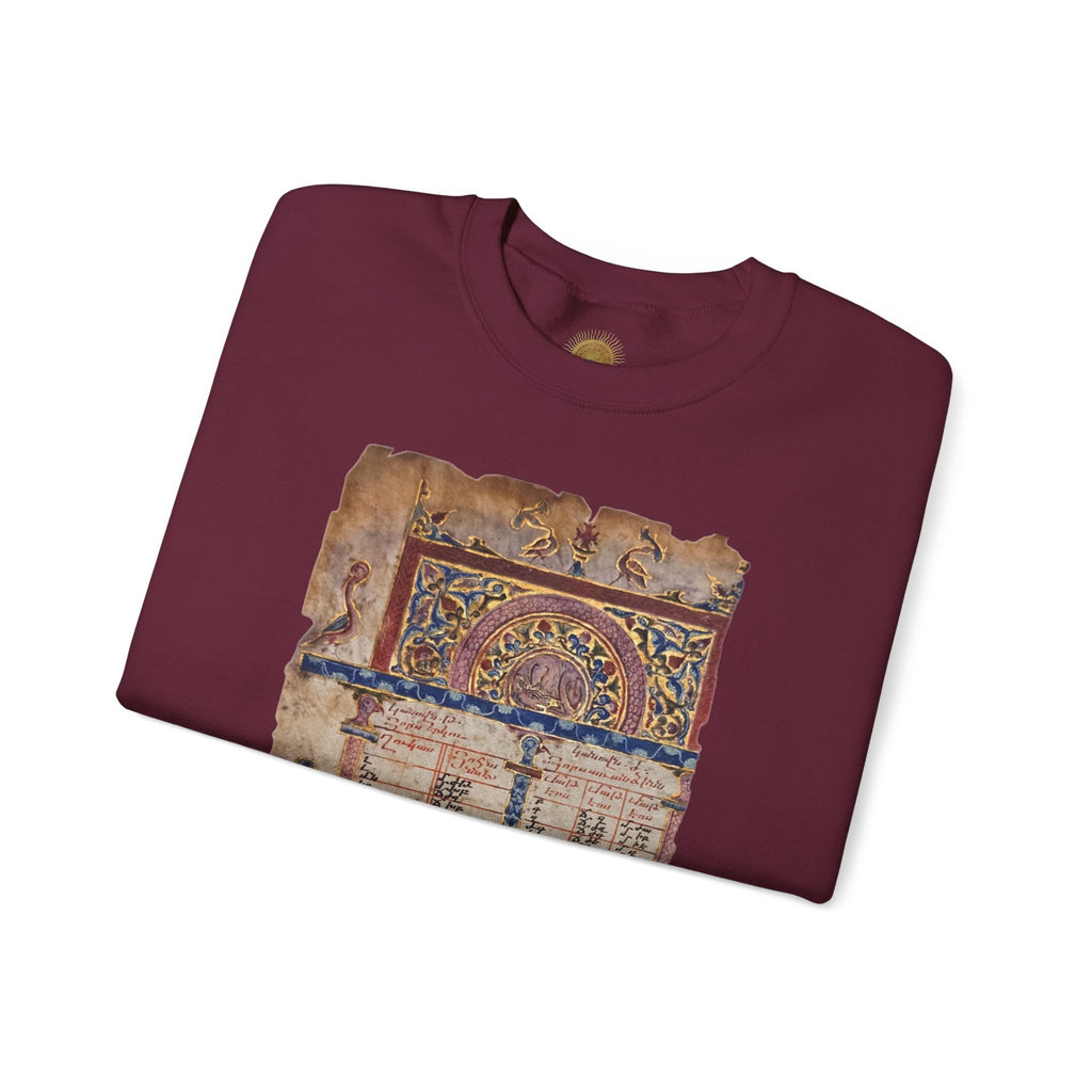 Manuscript of the Ancients Graphic Artistic Sweatshirt