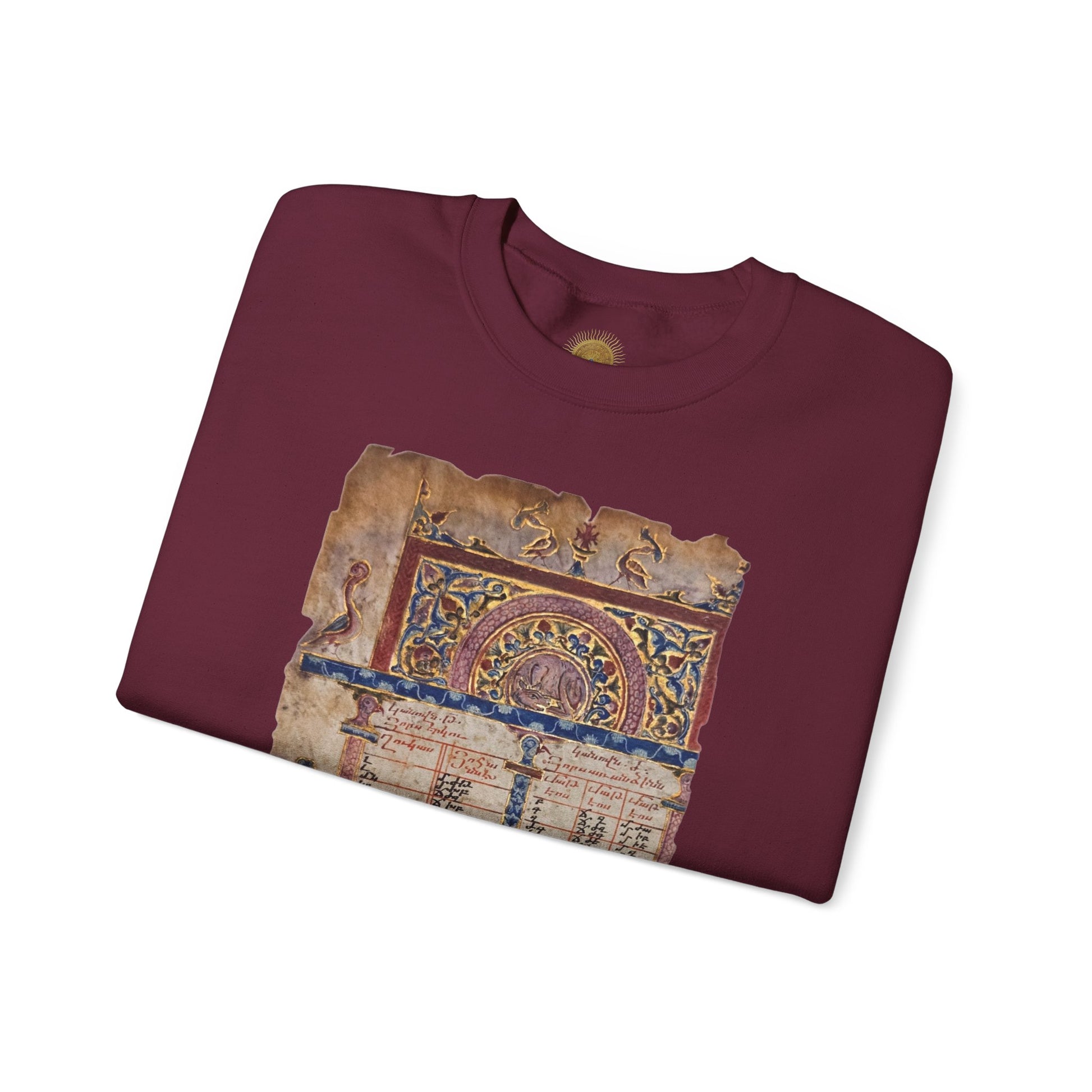Manuscript of the Ancients Graphic Artistic Sweatshirt