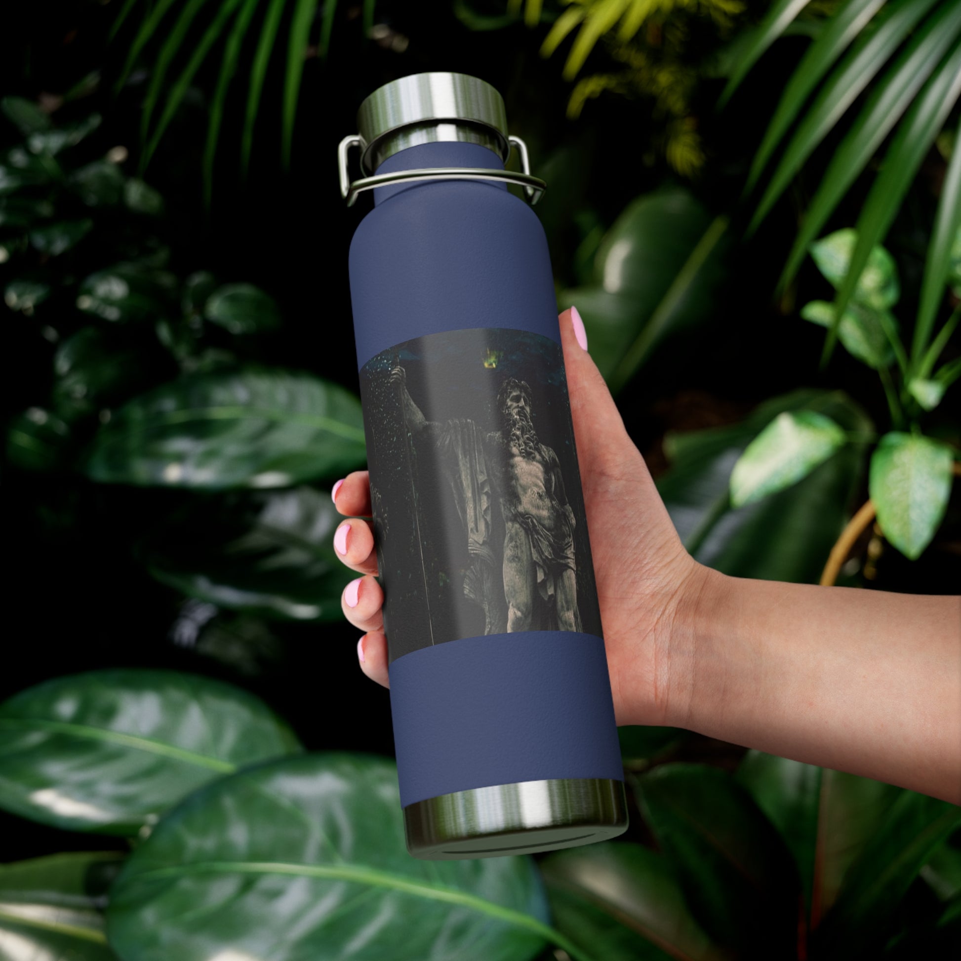 Atlantian Copper Vacuum Insulated Water Bottle, 22oz | Travel Mug, Sports Flask, Eco-friendly Drinkware, Outdoor Companion, Stylish Hydration