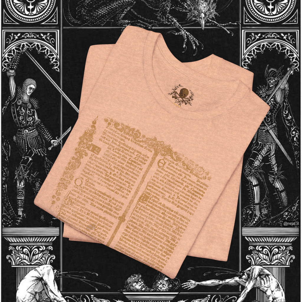 The Circle of Life Medieval Fantasy Inspired Graphic Shirt