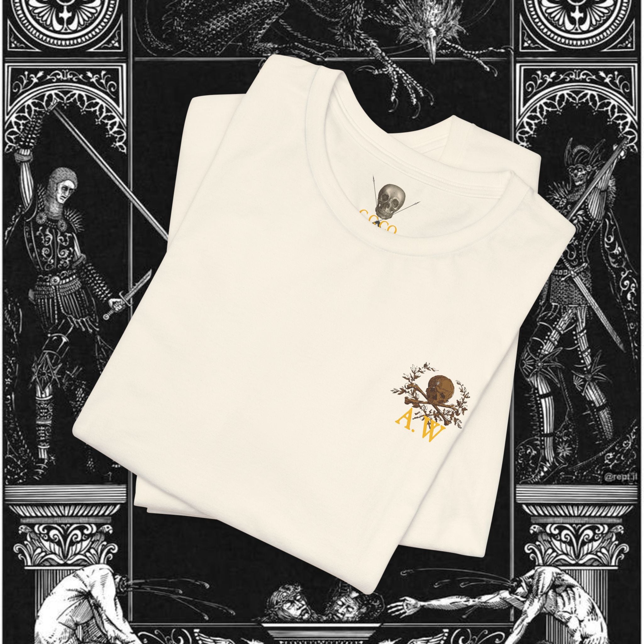 The Samurai's Vengeance Medieval Fantasy Graphic Shirt
