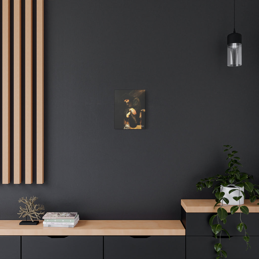 Man's Memento Medieval Fantasy Canvas