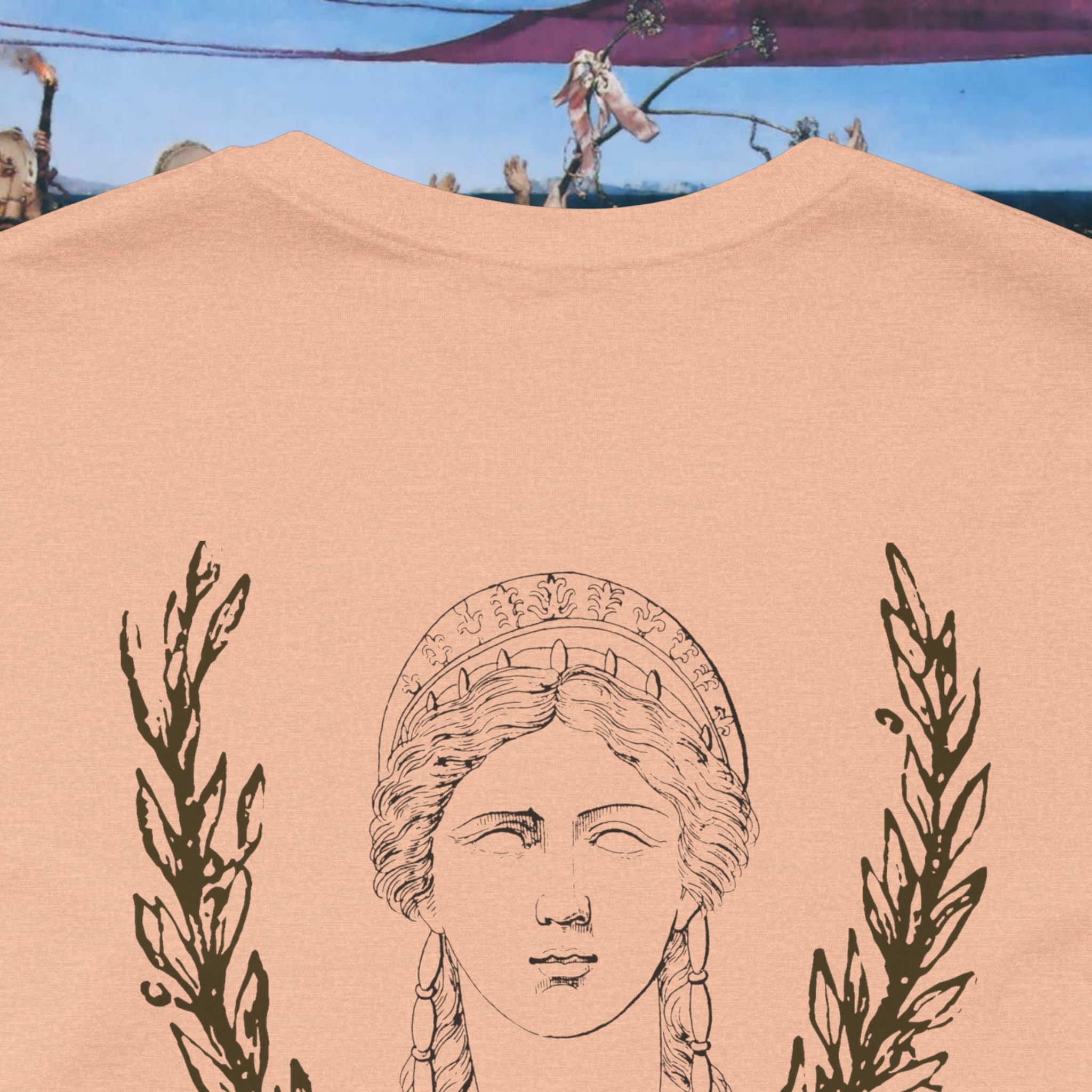 Hera's Wondering Greek Goddess Ornate Diadem T-Shirt