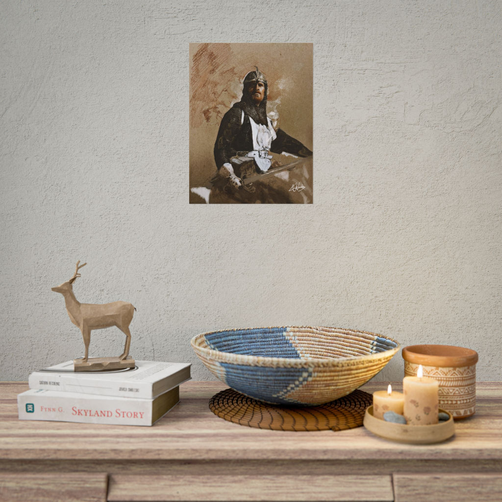 The Knight's Rest Medieval Fantasy Print