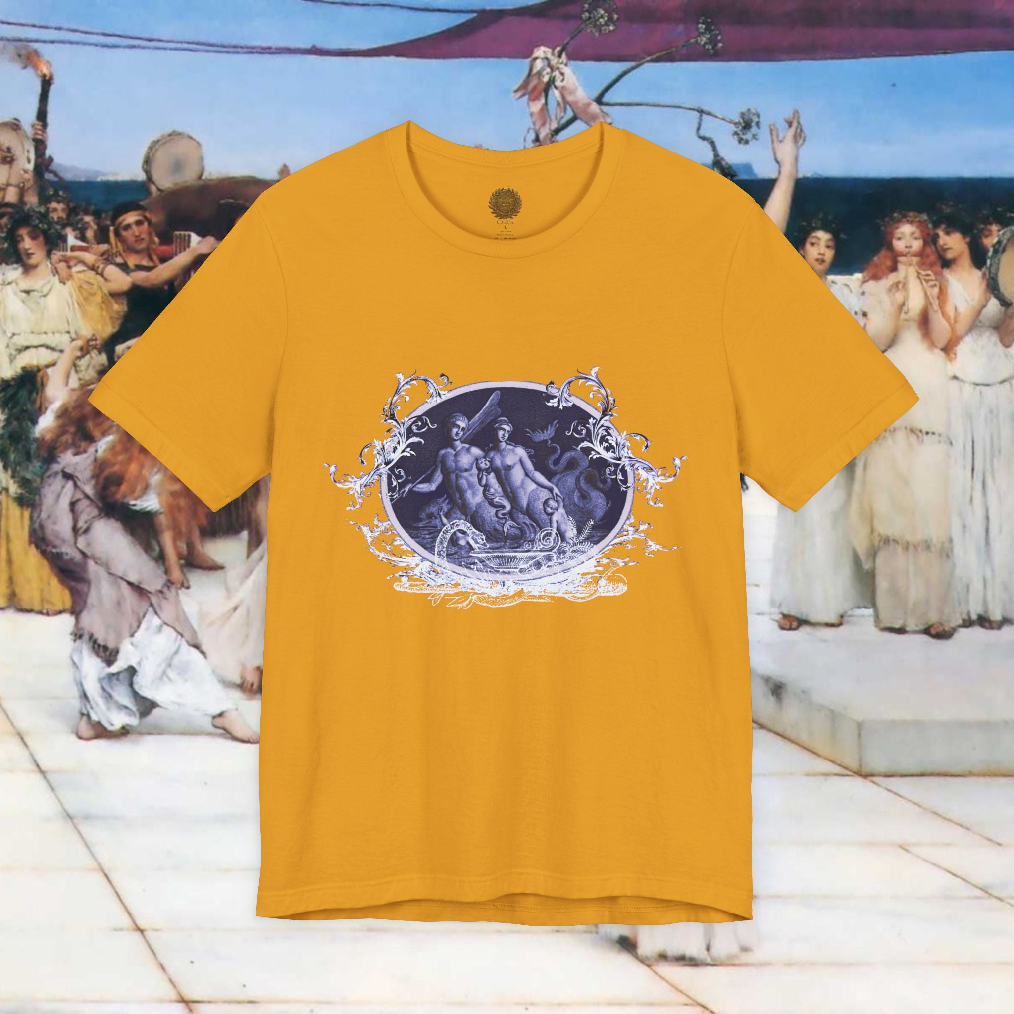 Dagon Graphic T-Shirt – Ancient Fish God of Mesopotamian Mythology | Classical History Gift