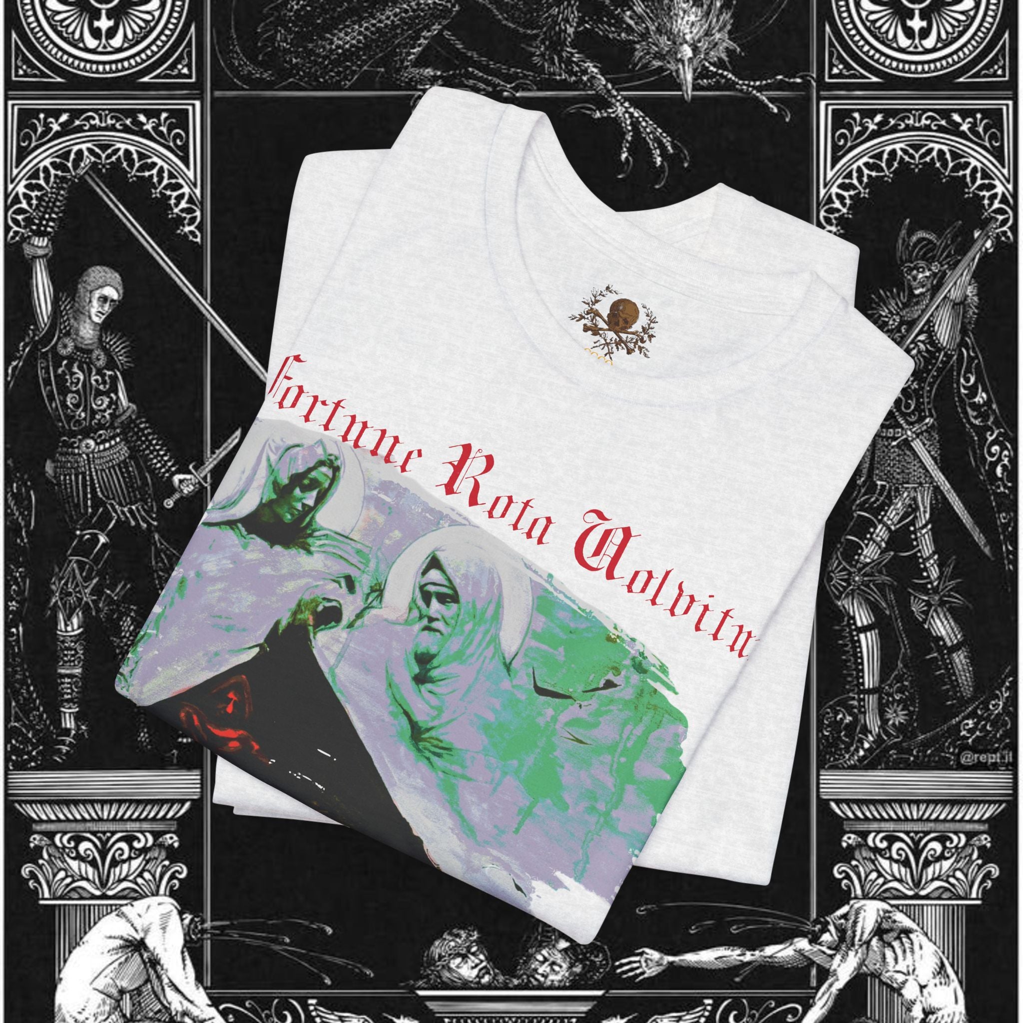 Divine Justice Medieval Fantasy Graphic T-Shirt