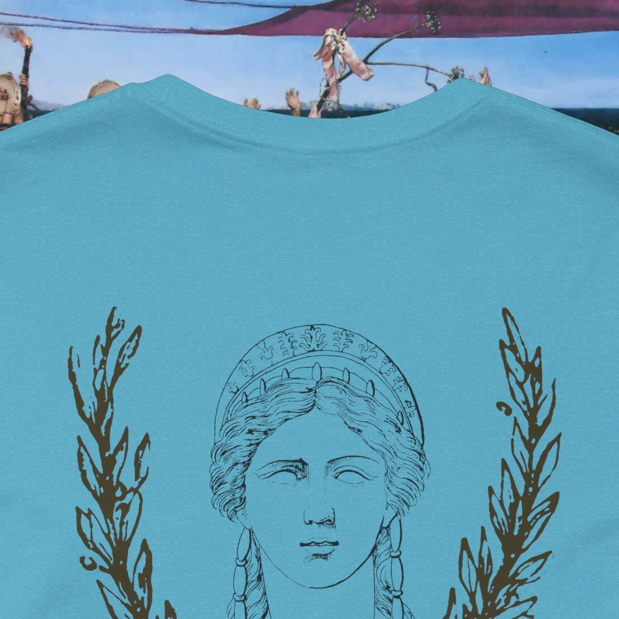 Hera's Wondering Greek Goddess Ornate Diadem T-Shirt