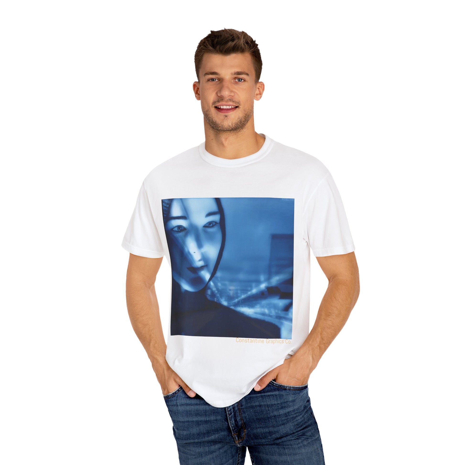 The Device Cyber y2k Graphic T Shirt