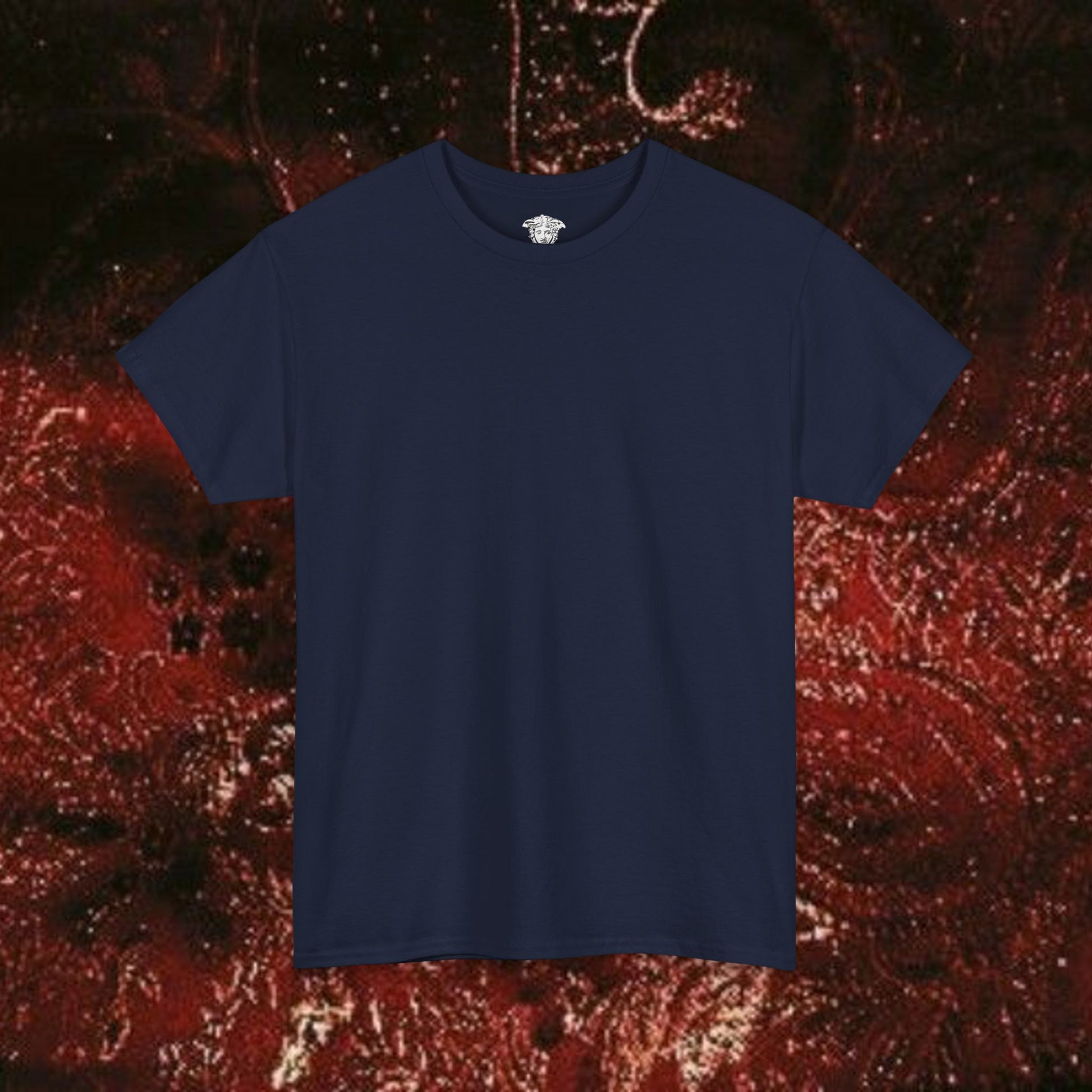 Warrior's Mythos Unisex Tee, Graphic Tee, Mythological Style Shirt Back Version