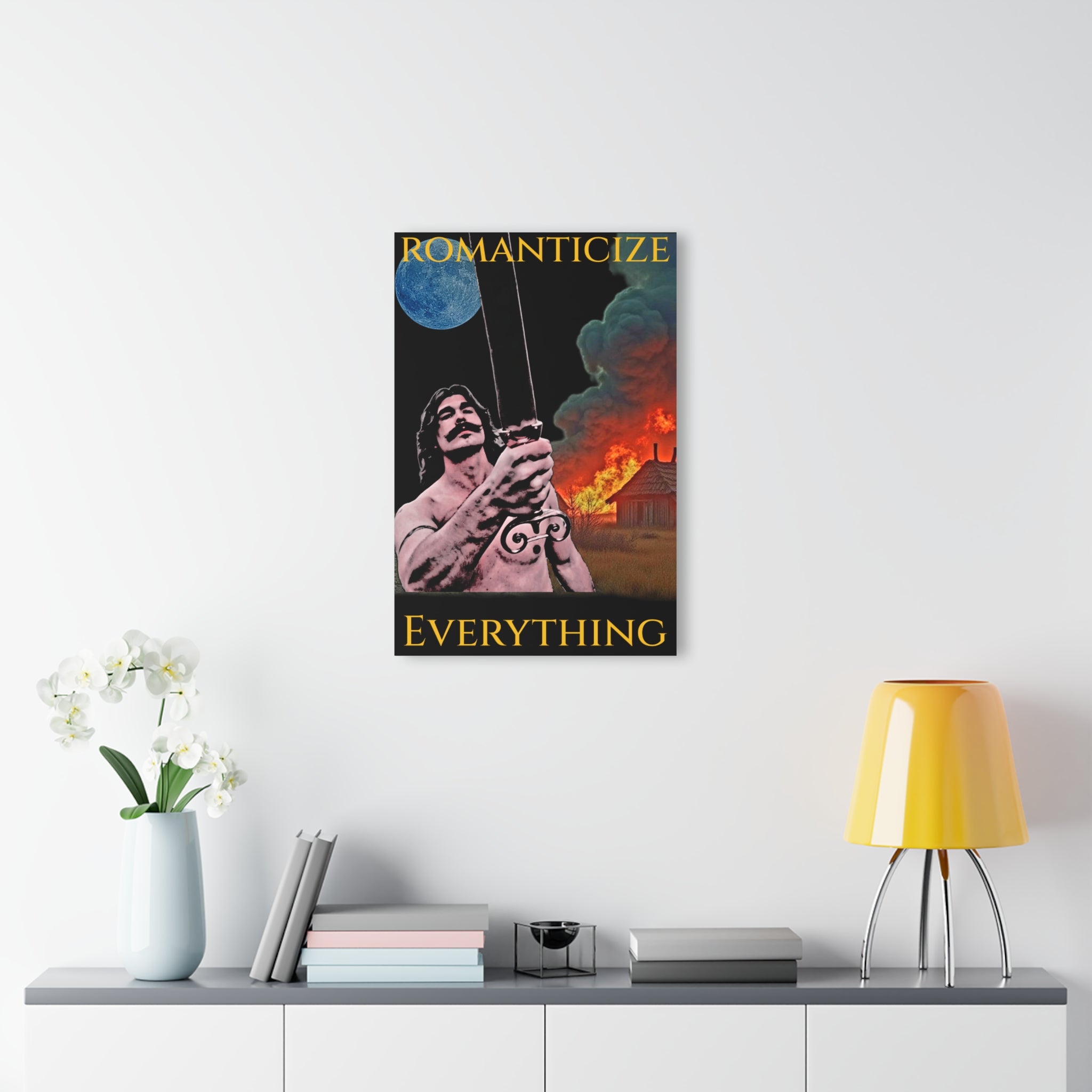 The Barbarian's Mirror Early Medieval Acrylic Prints (French Cleat Hanging)