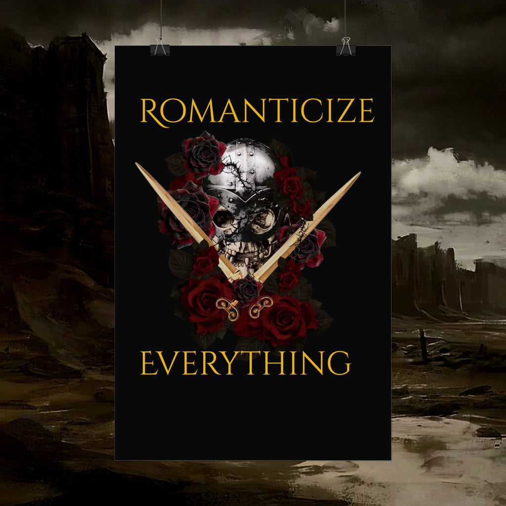 The Barbarian's Fate Early Medieval Fantasy Saxon themed Rolled Posters