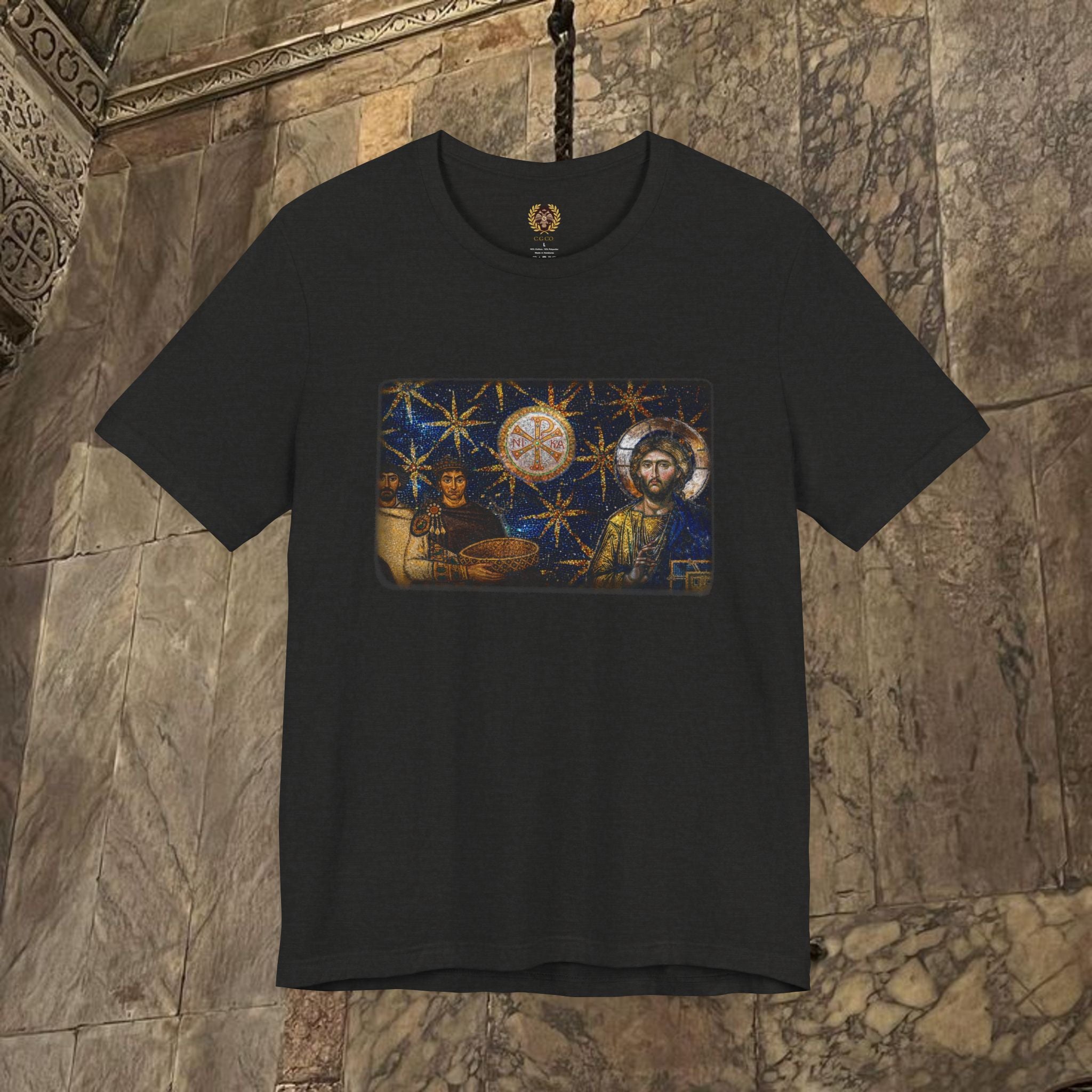 Justinian's Glory Byzantine Late Roman Inspired Graphic Shirt