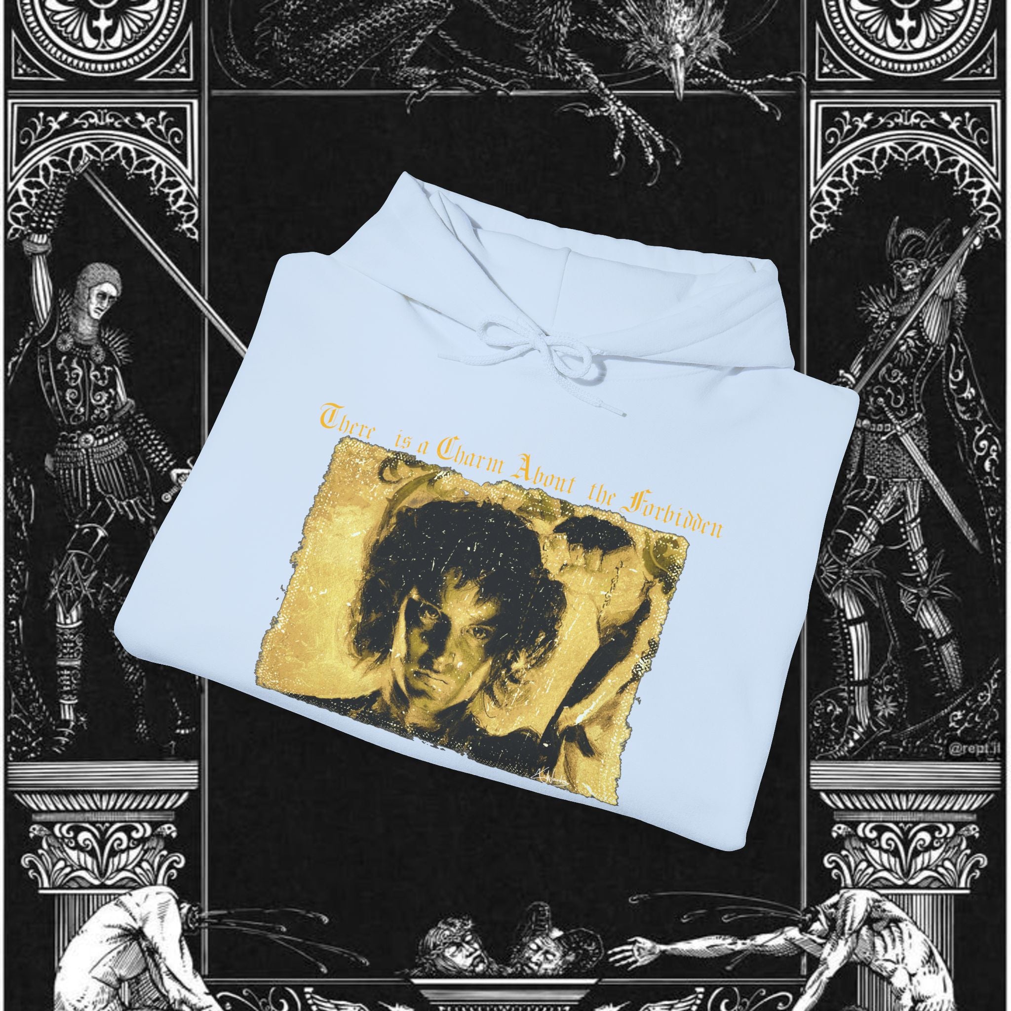 The Last Temptation Medieval Fantasy Graphic Hoodie