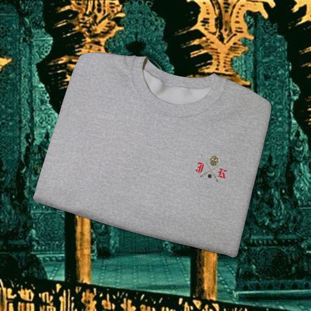 Mythic Vitalism, Sanguis Christianus Vetus Exploration and Adventure Inspired Crewneck Sweatshirt – Back Version