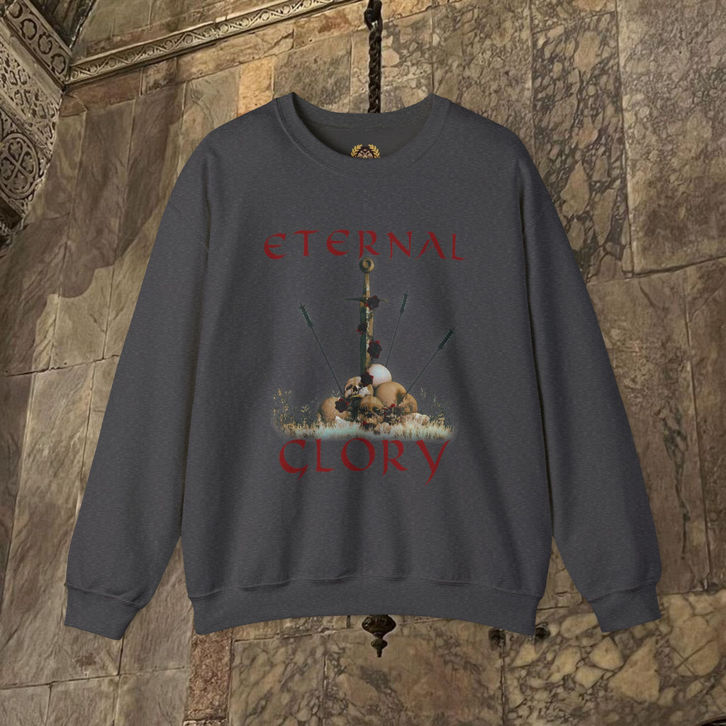Eternal Glory of the Last Battle Crewneck Graphic Sweatshirt