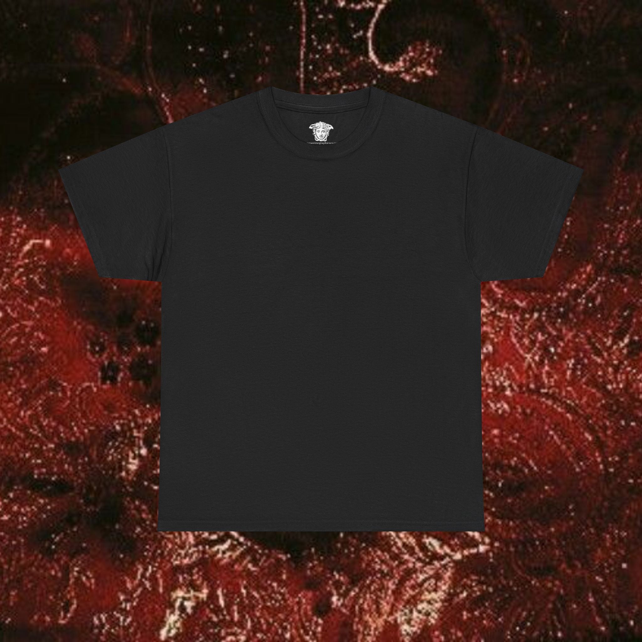 Warrior's Mythos Unisex Tee, Graphic Tee, Mythological Style Shirt Back Version