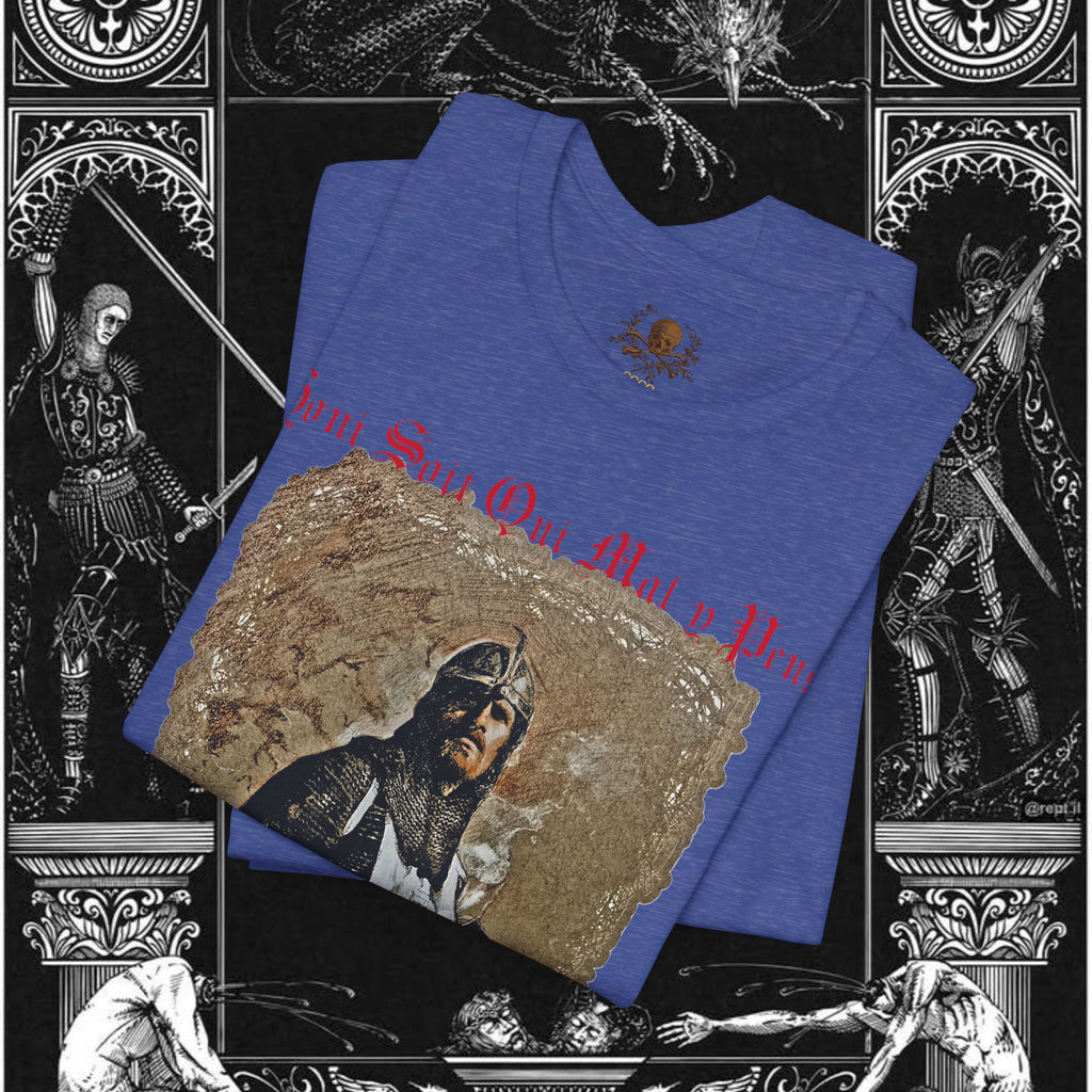 The Knight's Rest Medieval Fantasy Graphic T Shirt