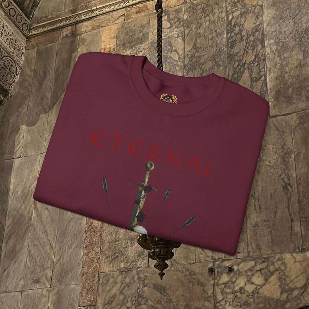 Eternal Glory of the Last Battle Crewneck Graphic Sweatshirt