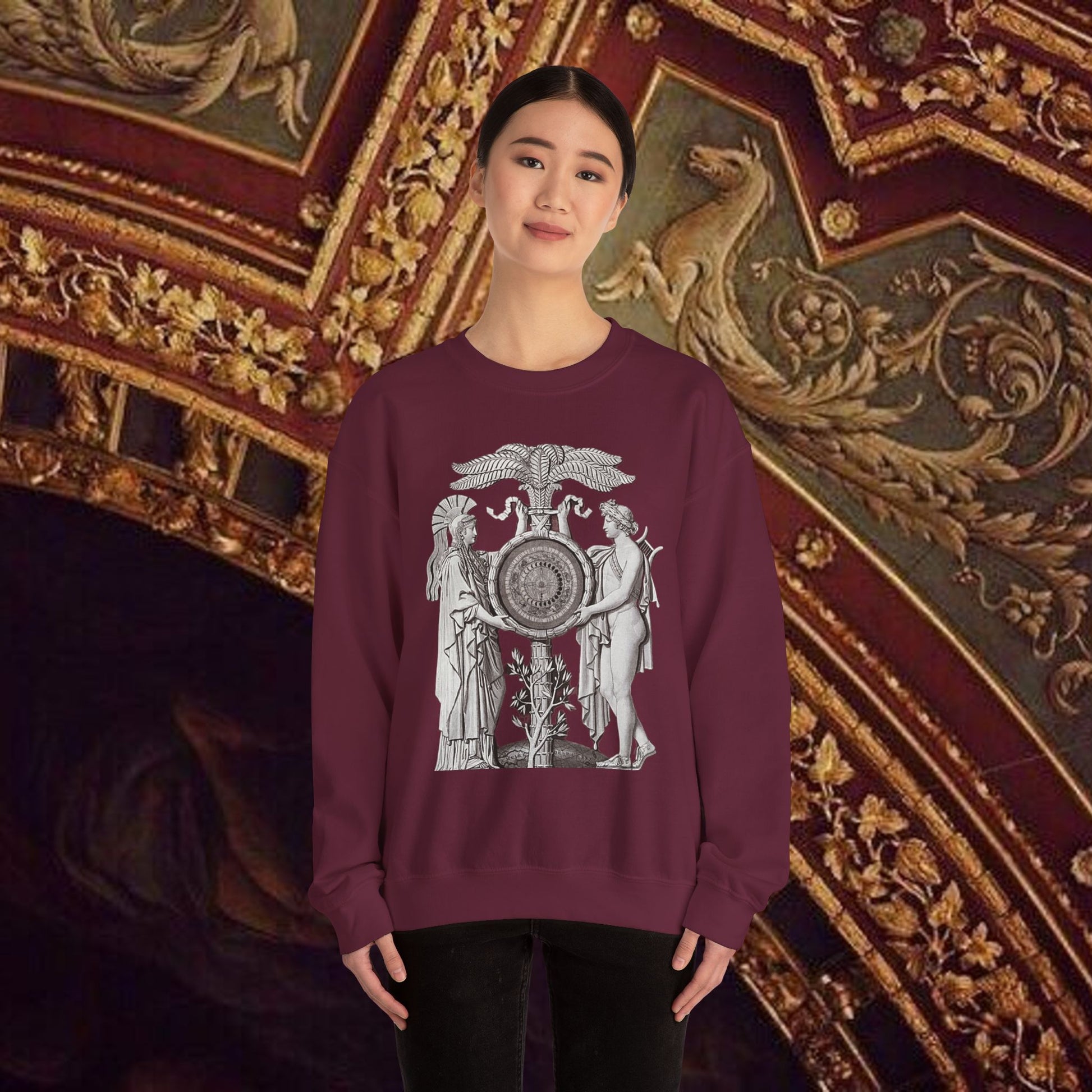 Astrological Vision Sweatshirt - Esoteric Mystical Graphic Shirt