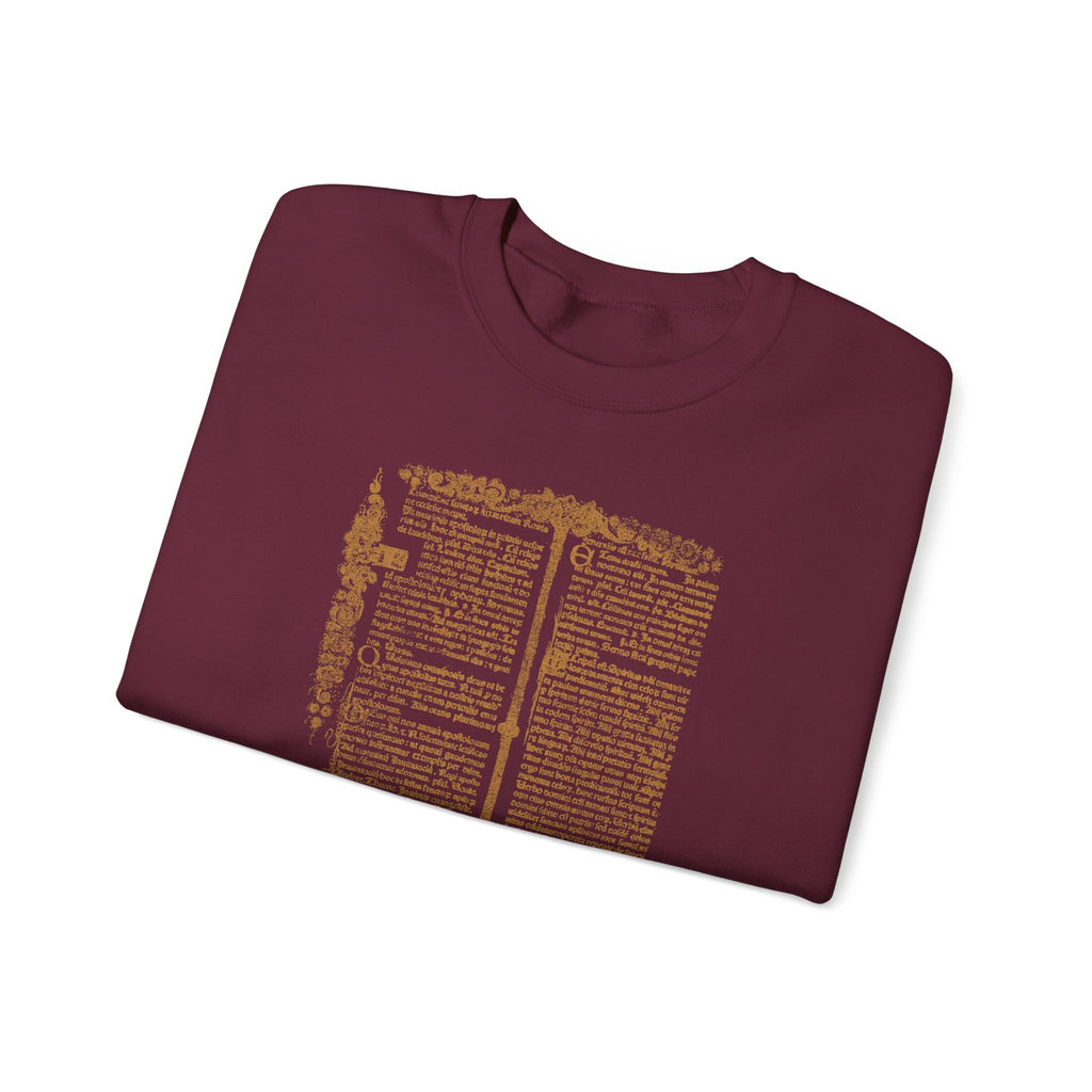 The Circle of Life Medieval Fantasy Inspired Graphic Sweatshirt