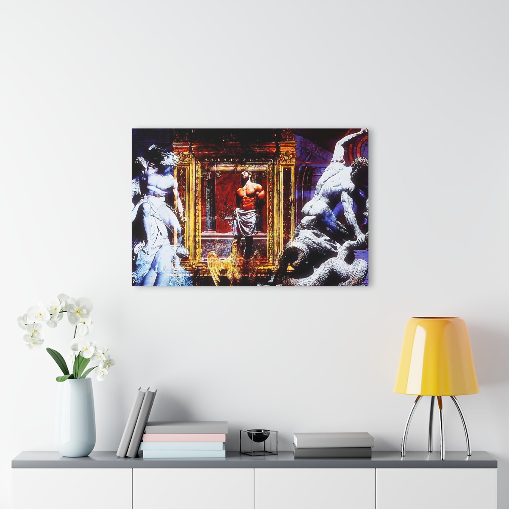 Prometheus Bound Classical Ancient Mythology Acrylic Prints (French Cleat Hanging)