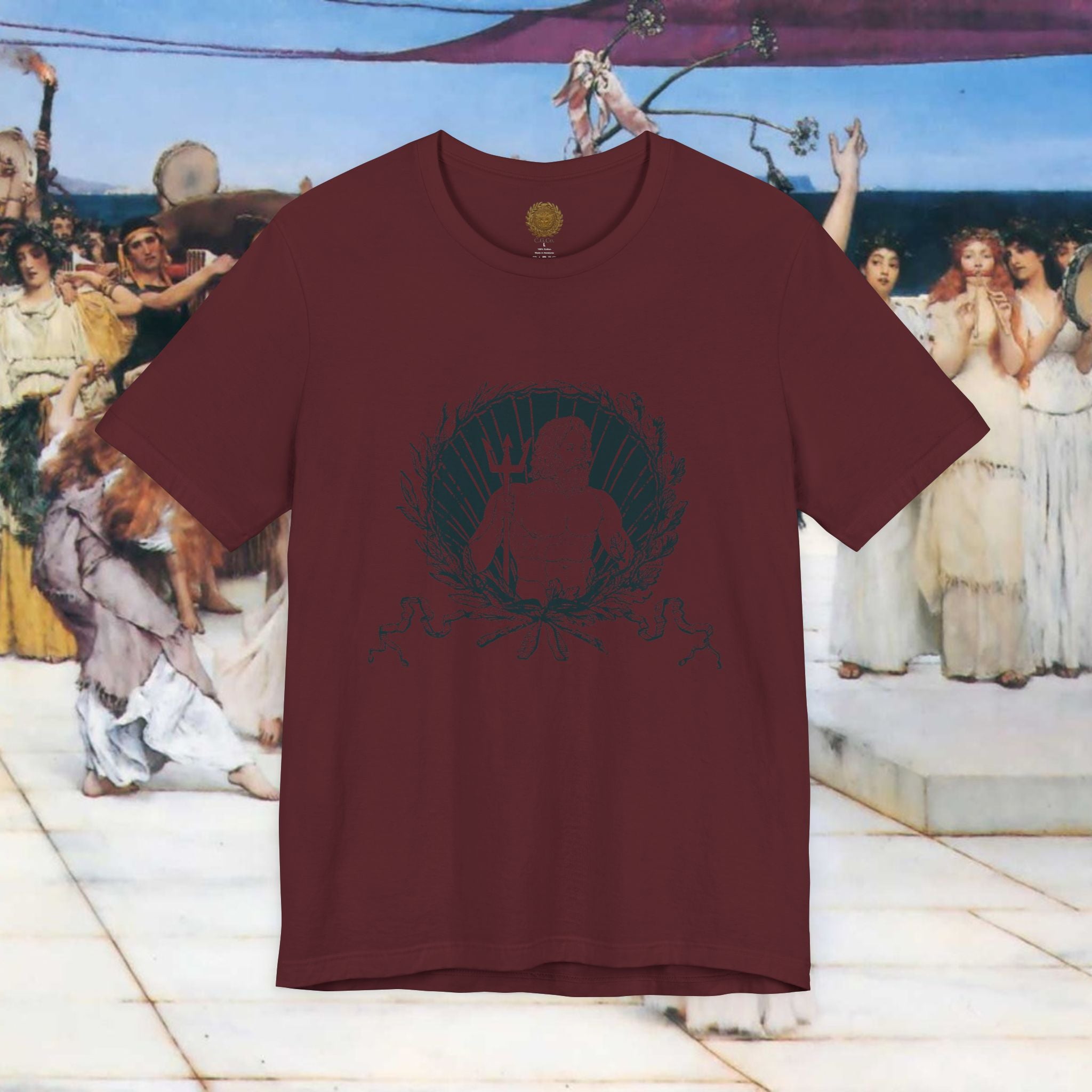 Neptune's Domain Graphic T Shirt – Roman God of the Sea   Mythology