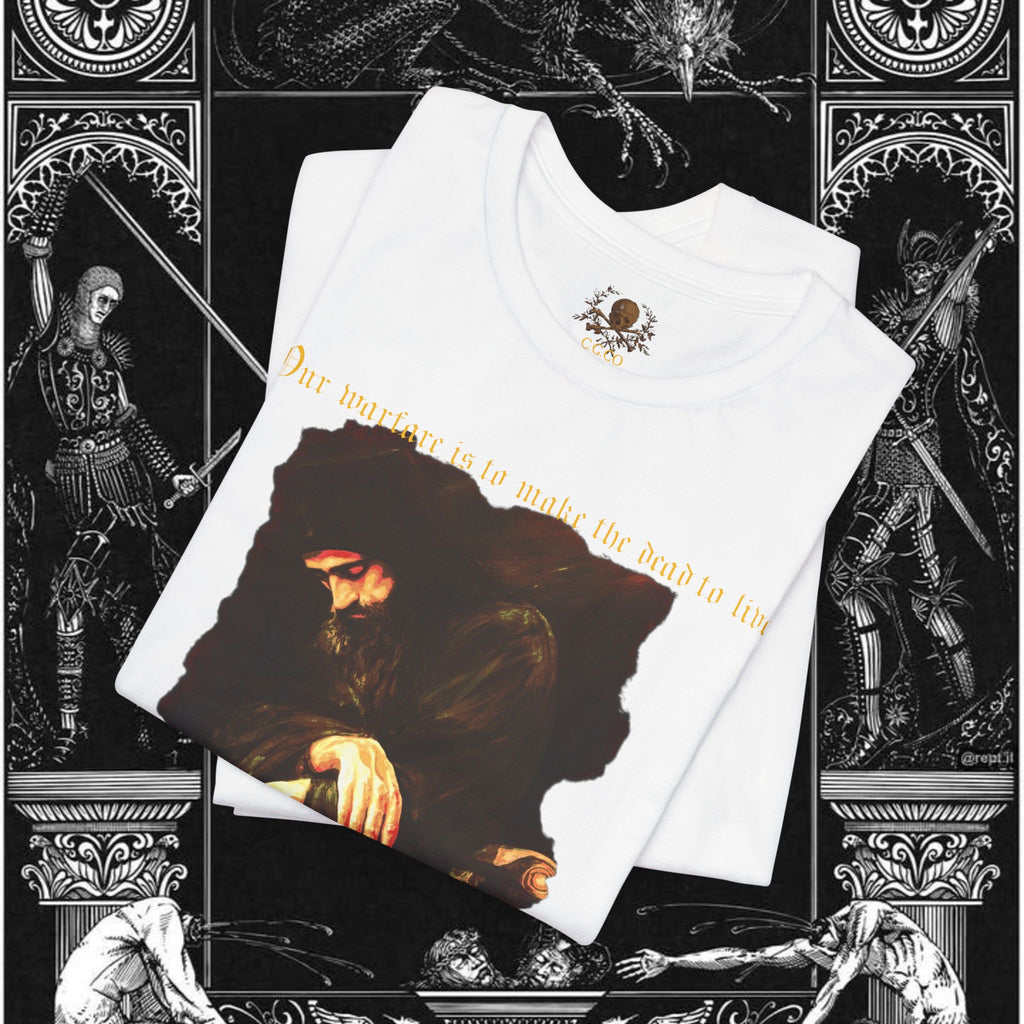 Man's Memento Medieval Fantasy Graphic T Shirt
