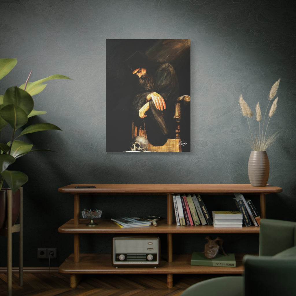 Man's Memento Medieval Fantasy Canvas
