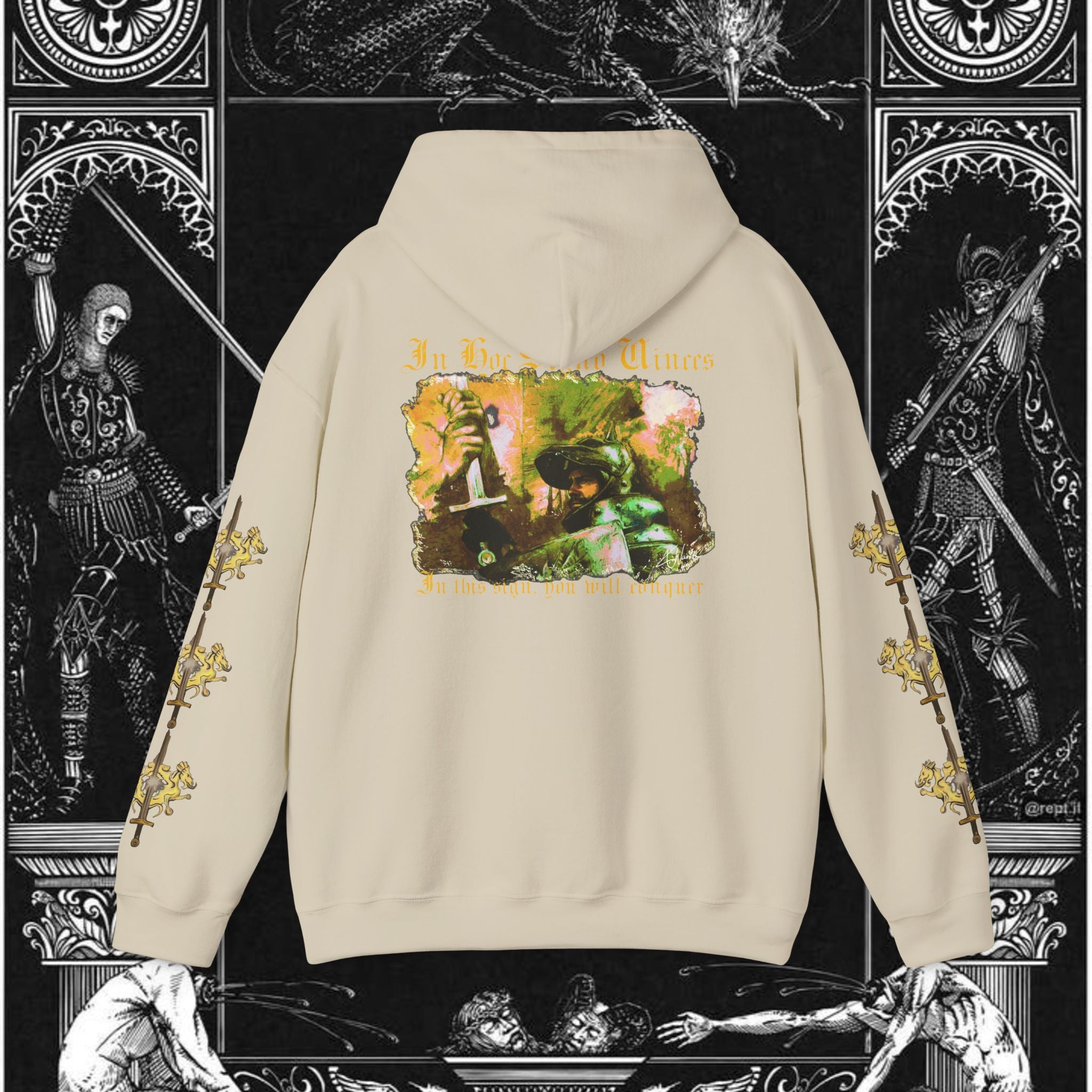 The King's Destiny Medieval Fantasy Graphic Hoodie
