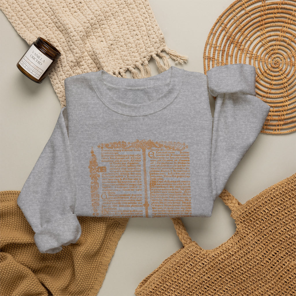 The Circle of Life Medieval Fantasy Inspired Graphic Sweatshirt