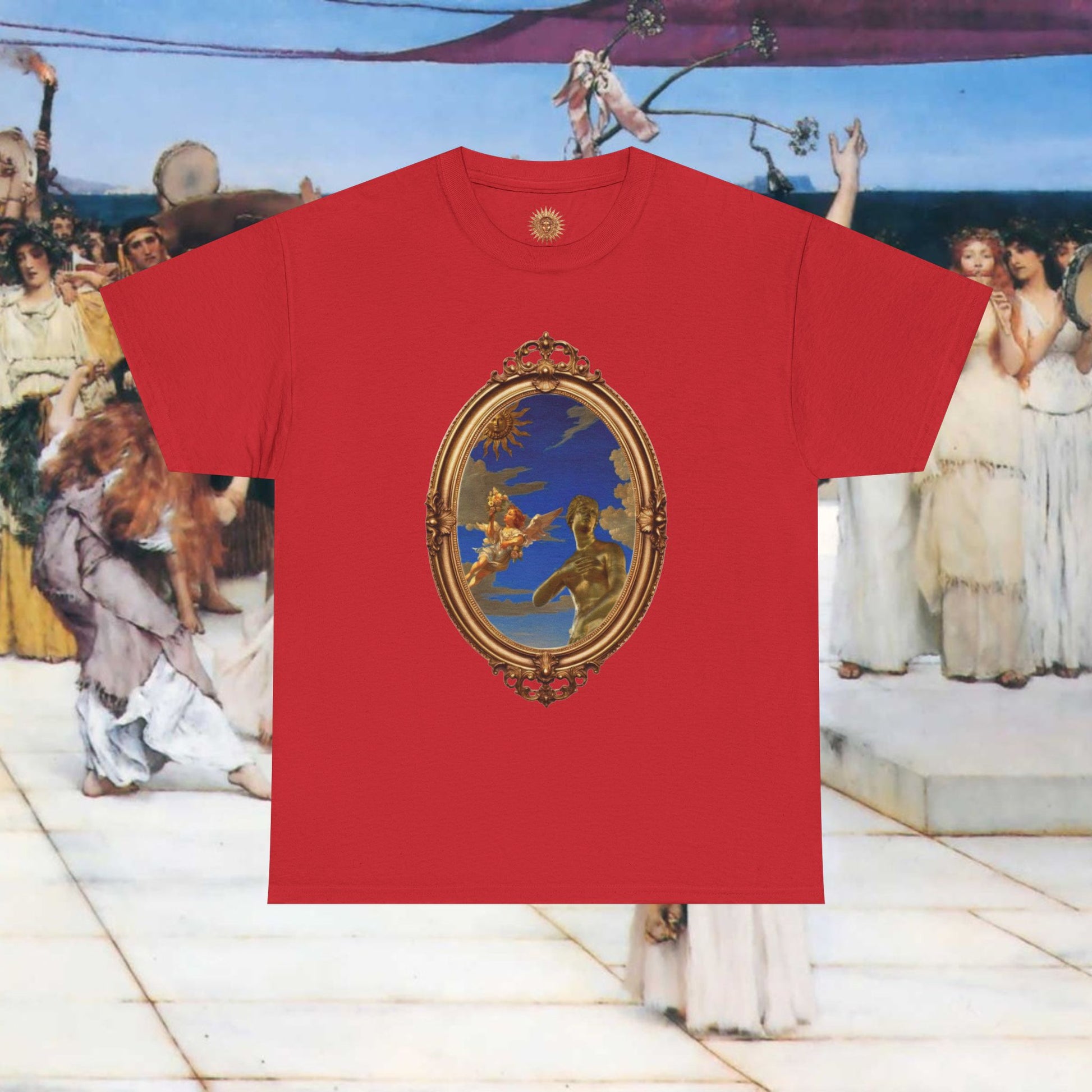 Venus Heavenly Reflection Artistic Cotton Tee, Unisex Graphic Shirt, Unique Gift, Casual Wear, Summer Essentials