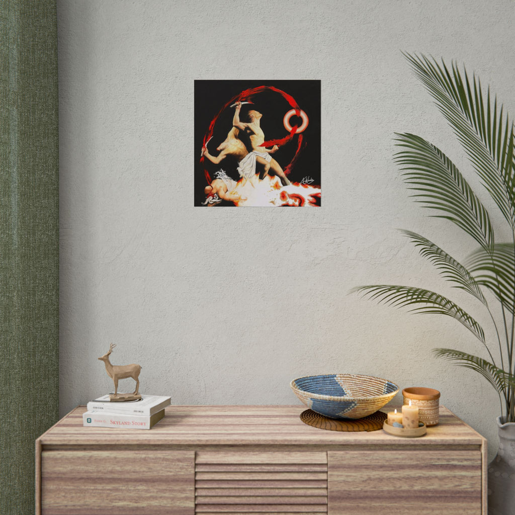 The Samurai's Vengeance Medieval Fantasy Fine Art Print