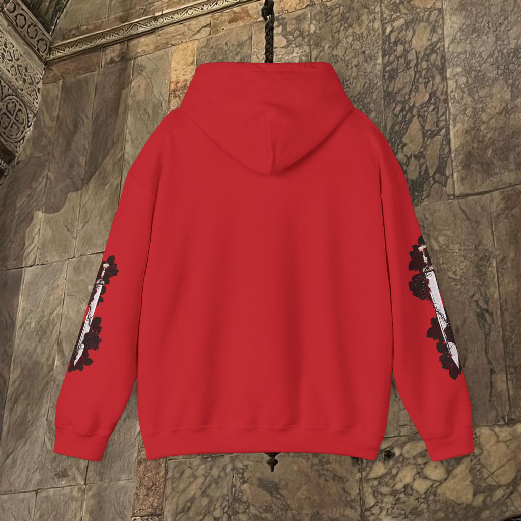 The Last Great Emperor Byzantine Inspired Graphic Hoodie Front Version