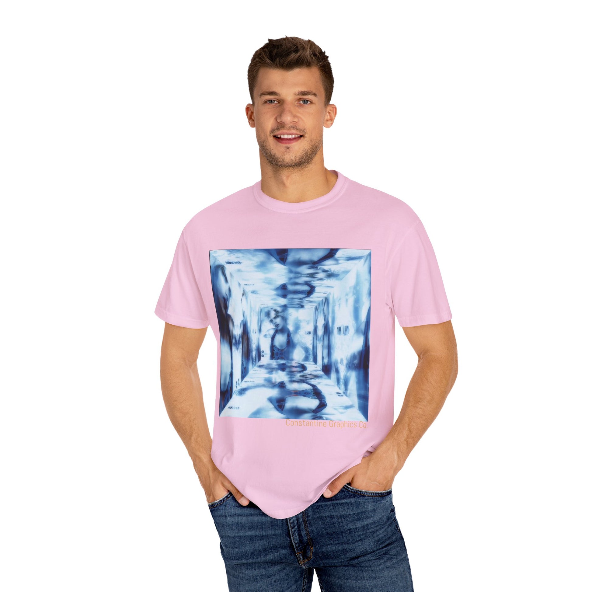 Enter the CyberVerse Graphic Y2k T shirt