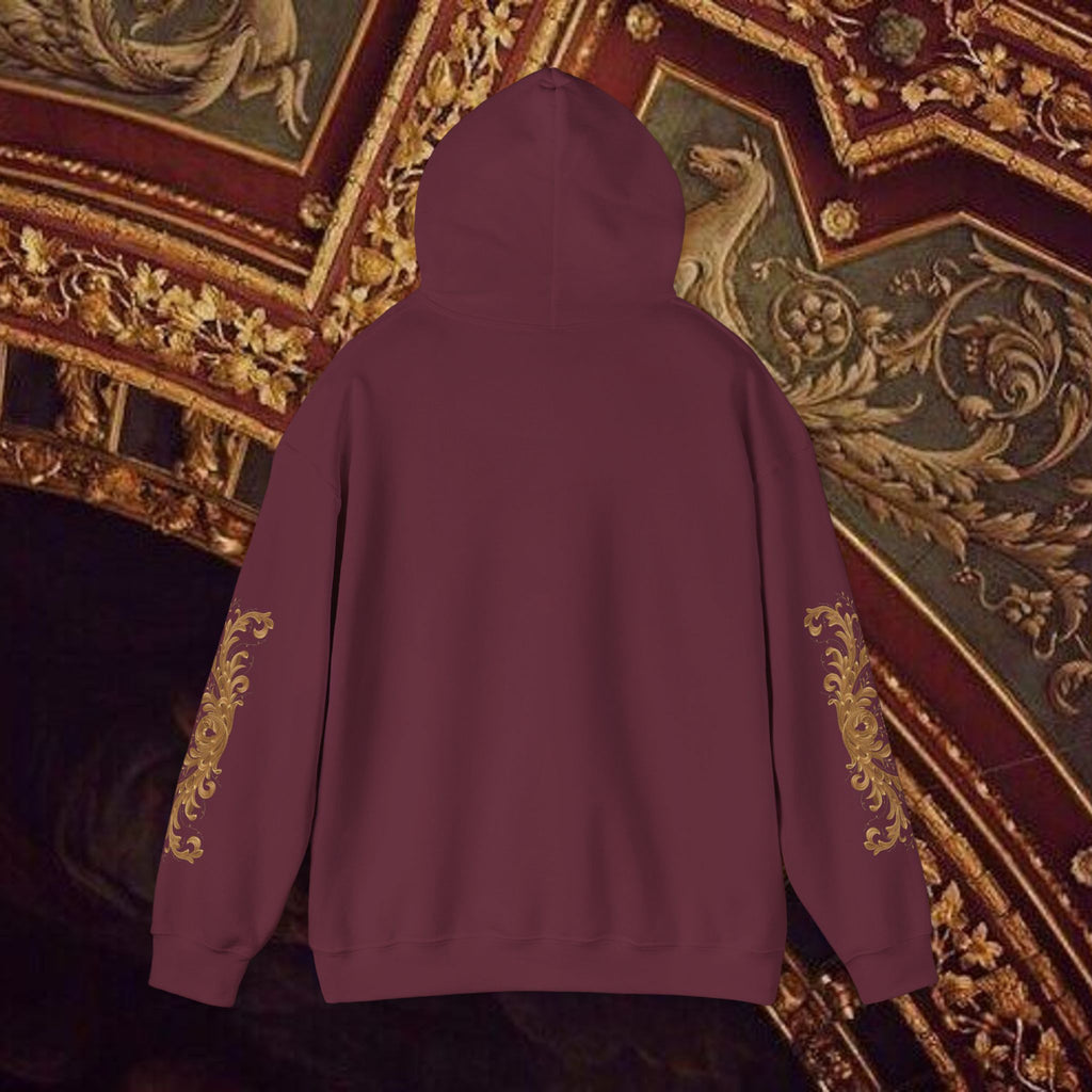 Medusa's Gaze Classical Mythology Inspired Unisex Heavy Blend Hooded Graphic Sweatshirt