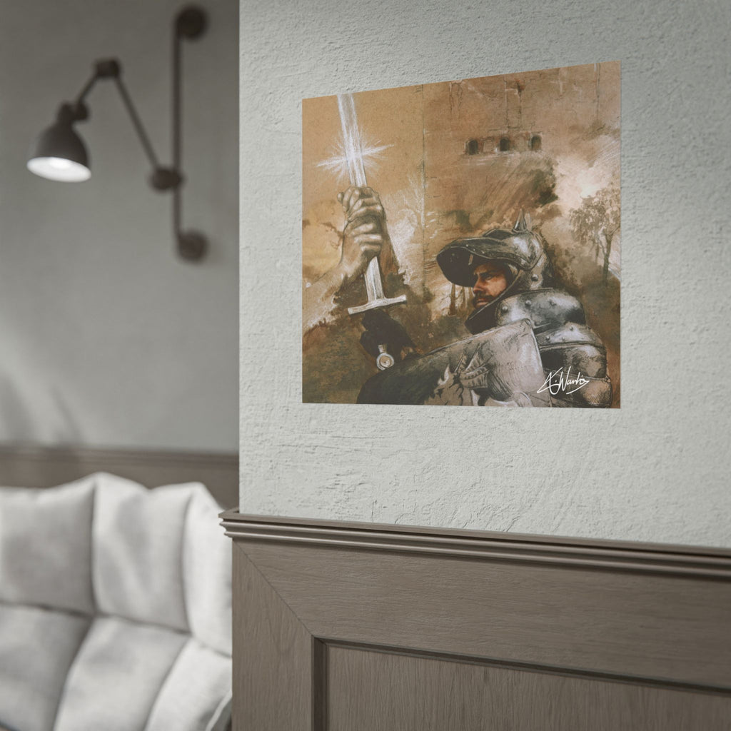 The King's Destiny Medieval Fantasy Print