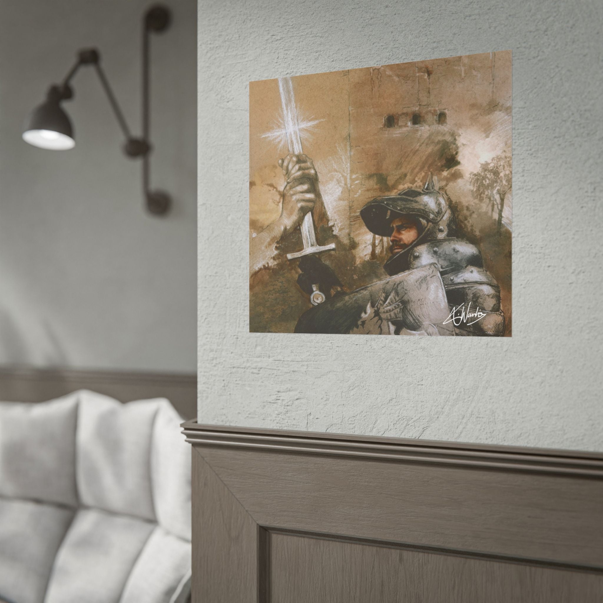 The King's Destiny Medieval Fantasy Print