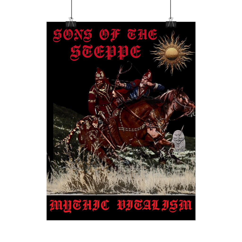 Sons of the Steppe Early Medieval Ancient Rolled Posters