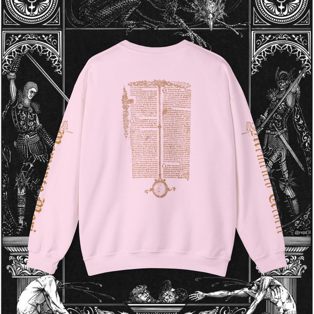 The Circle of Life Medieval Fantasy Inspired Graphic Sweatshirt