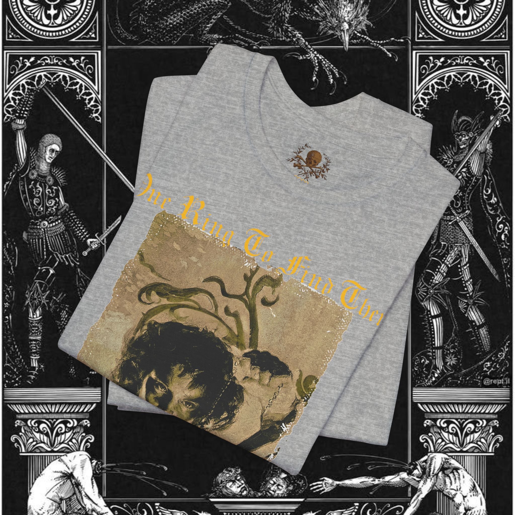 The Last Temptation Medieval Fantasy Graphic Shirt