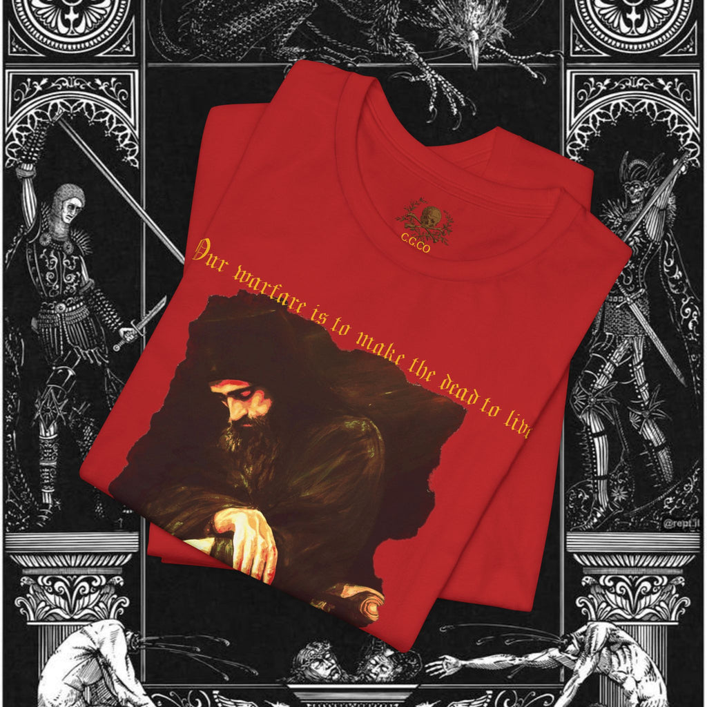 Man's Memento Medieval Fantasy Graphic T Shirt